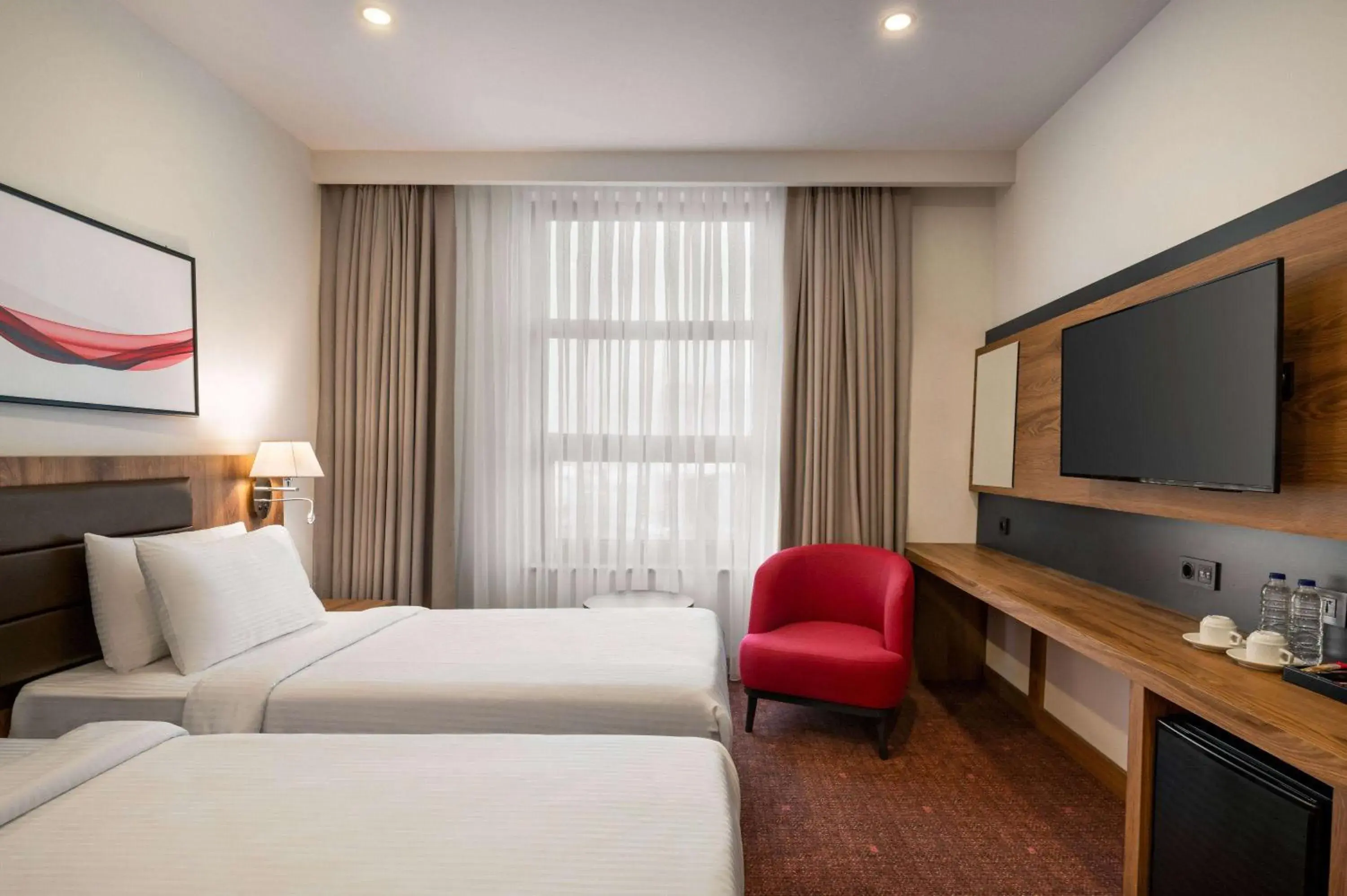 Twin Room - Non-Smoking in Ramada by Wyndham Karacabey Twin Room - Non-Smoking in Ramada by Wyndham Karacabey