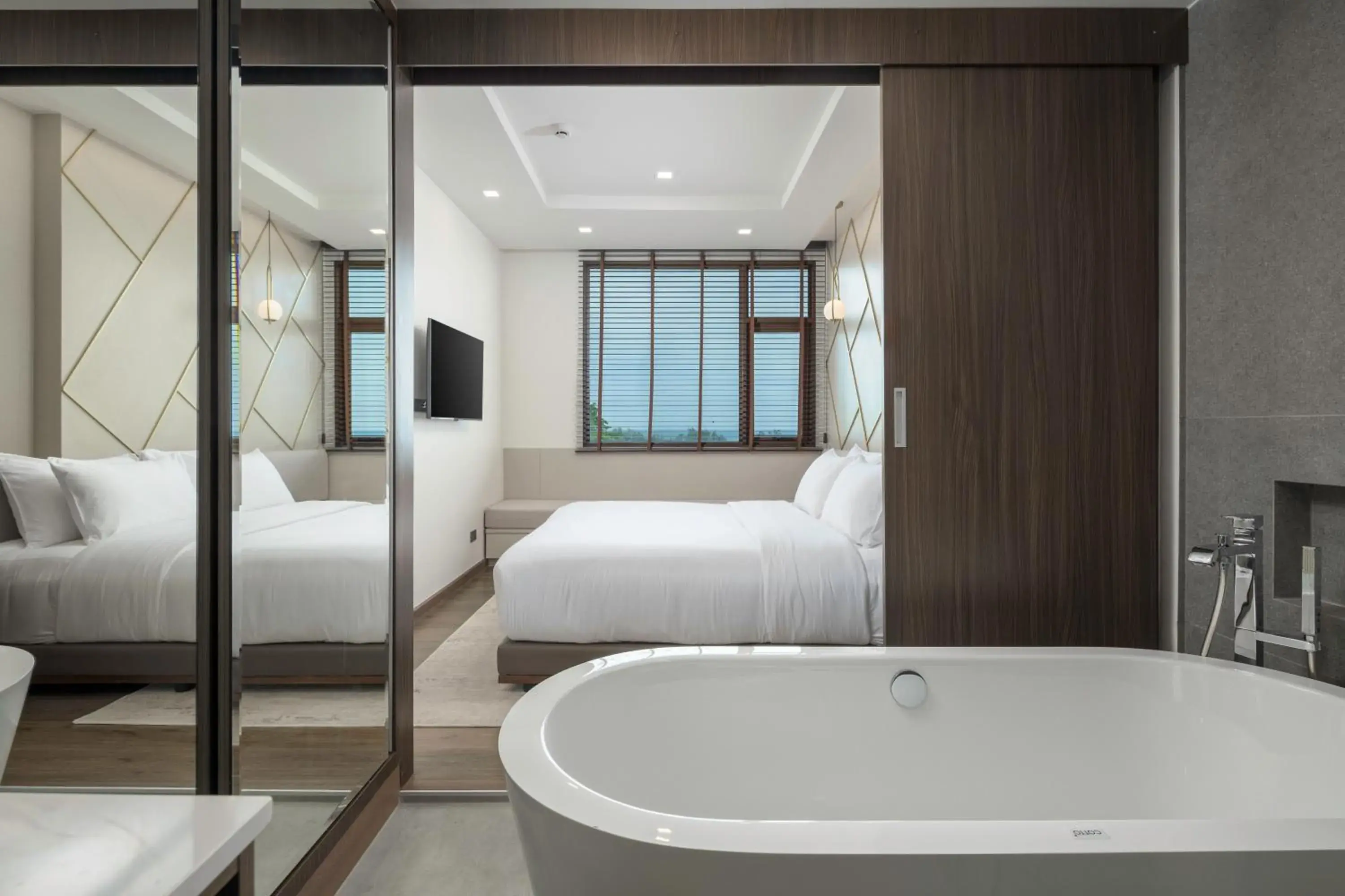 Two-Bedroom Suite - Sea View in The Proud Karon Beach Phuket Trademark Collection By Wyndham Two-Bedroom Suite - Sea View in The Proud Karon Beach Phuket Trademark Collection By Wyndham