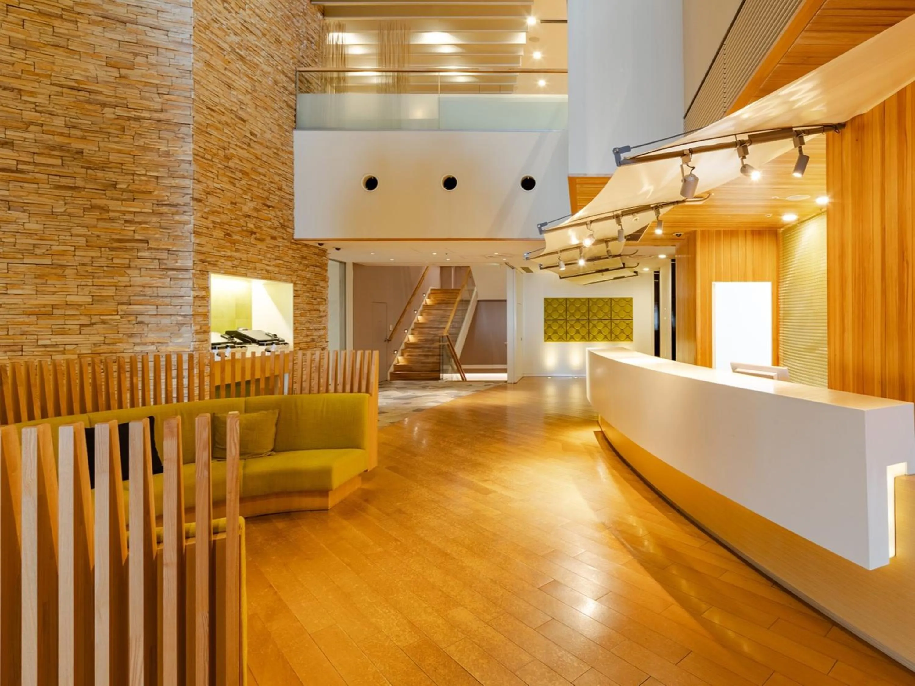 Lobby or reception in The OneFive Sendai