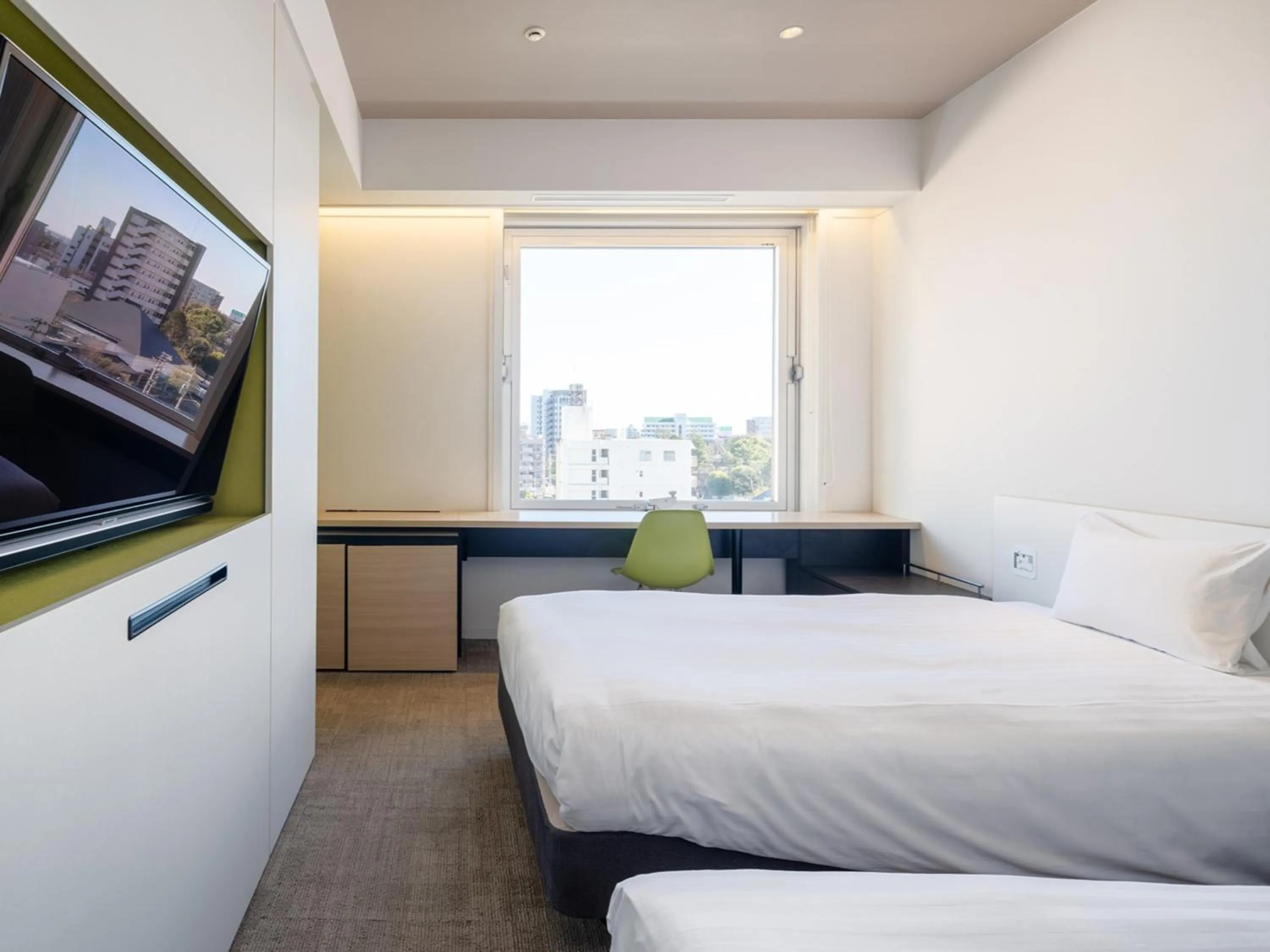 Photo of the whole room, Bed in The OneFive Sendai