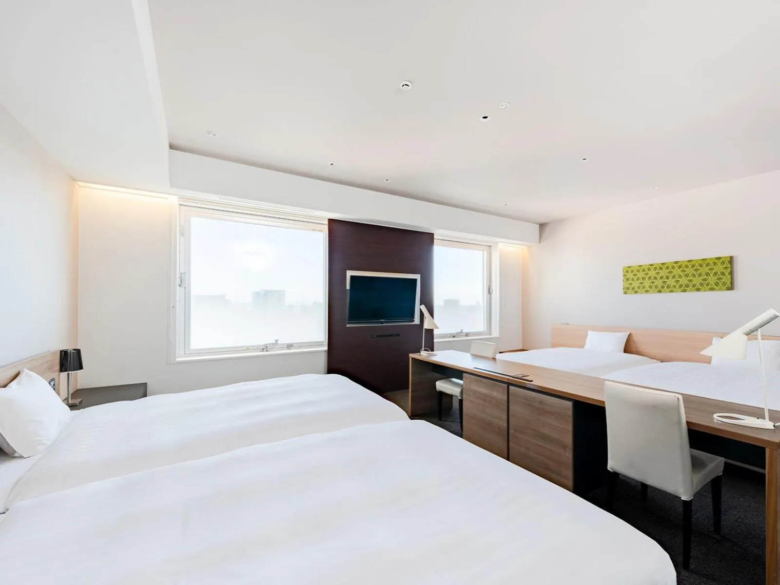 Photo of the whole room, Bed in The OneFive Sendai