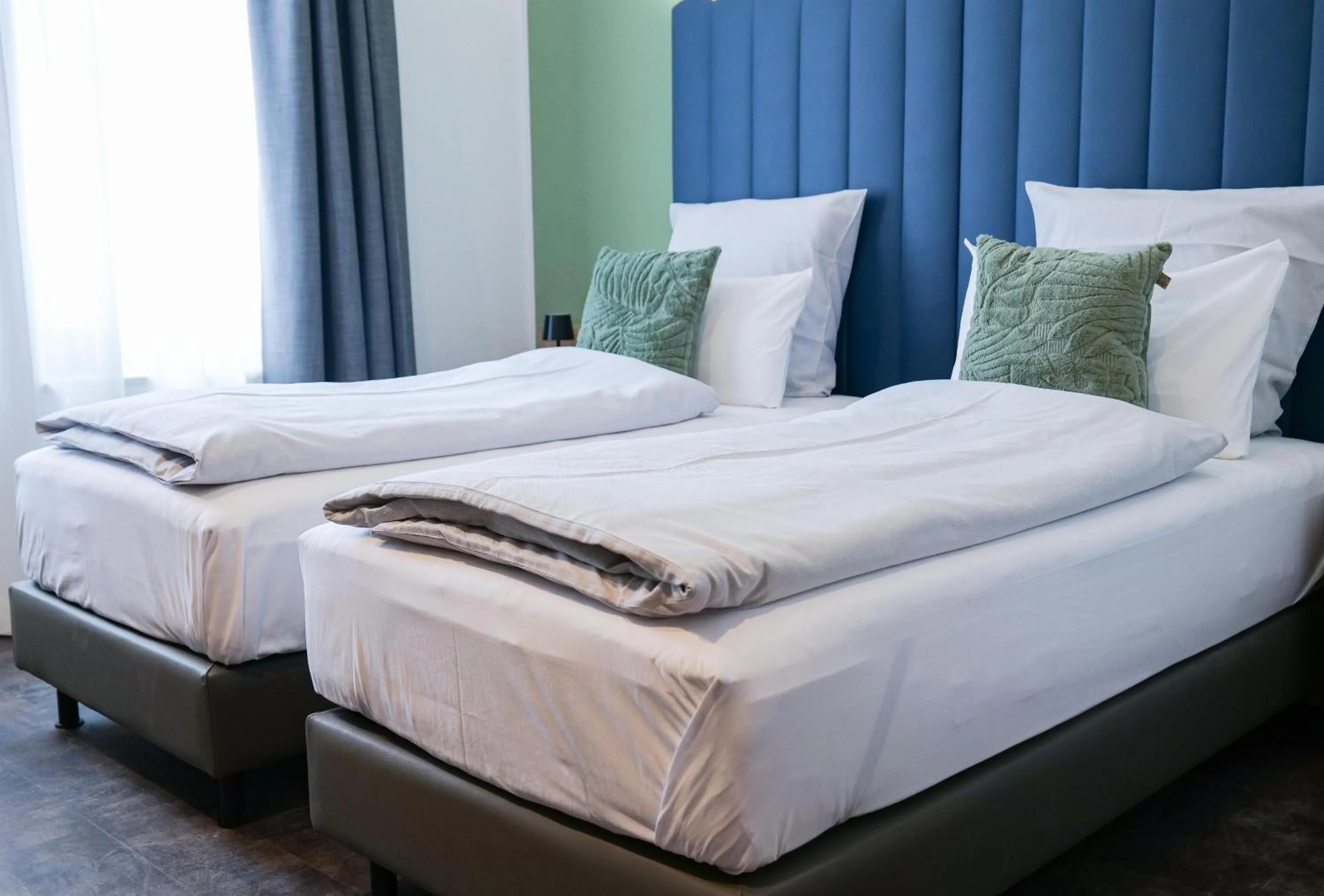 Bed in Reos Hotel Isny