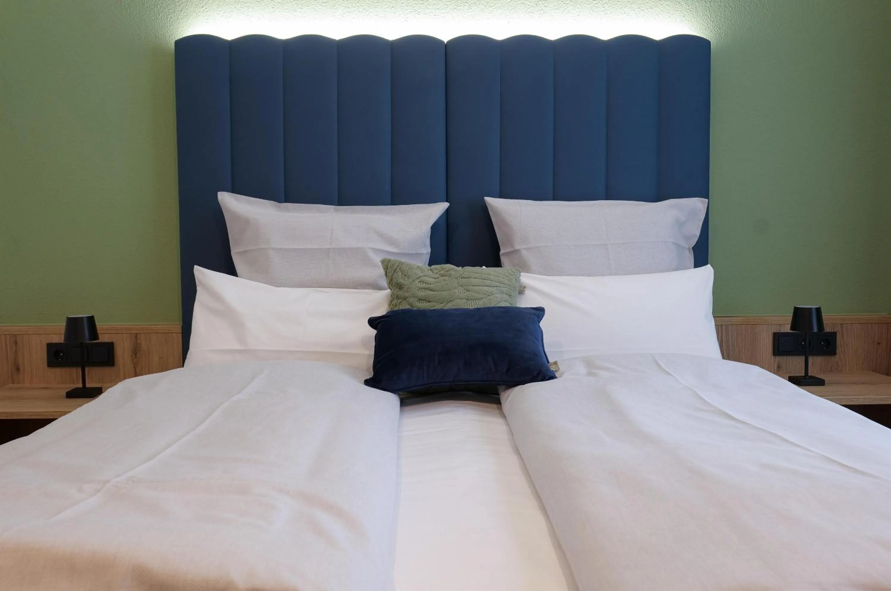 Bed in Reos Hotel Isny