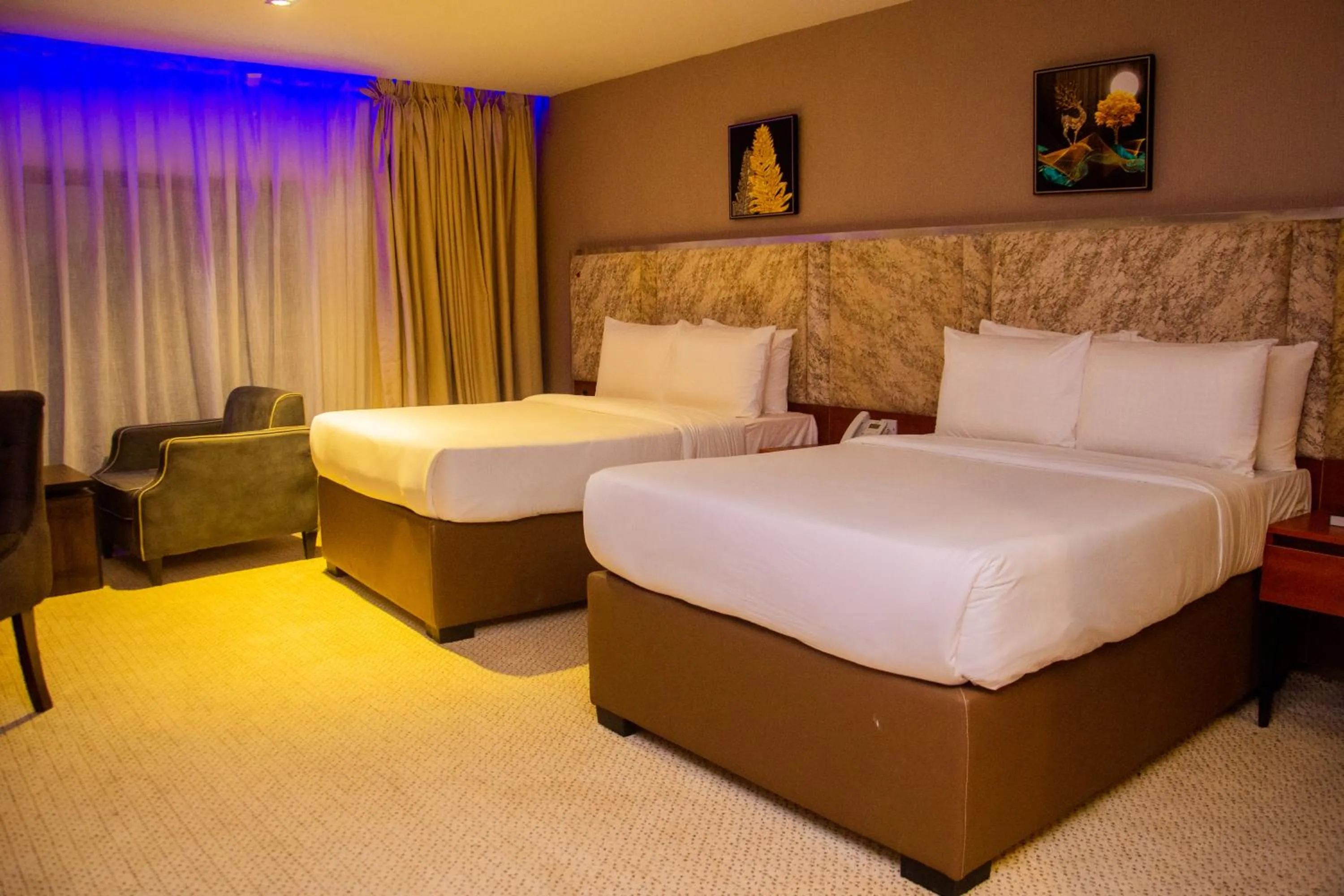 Bed in Boulevard Owerri Hotel