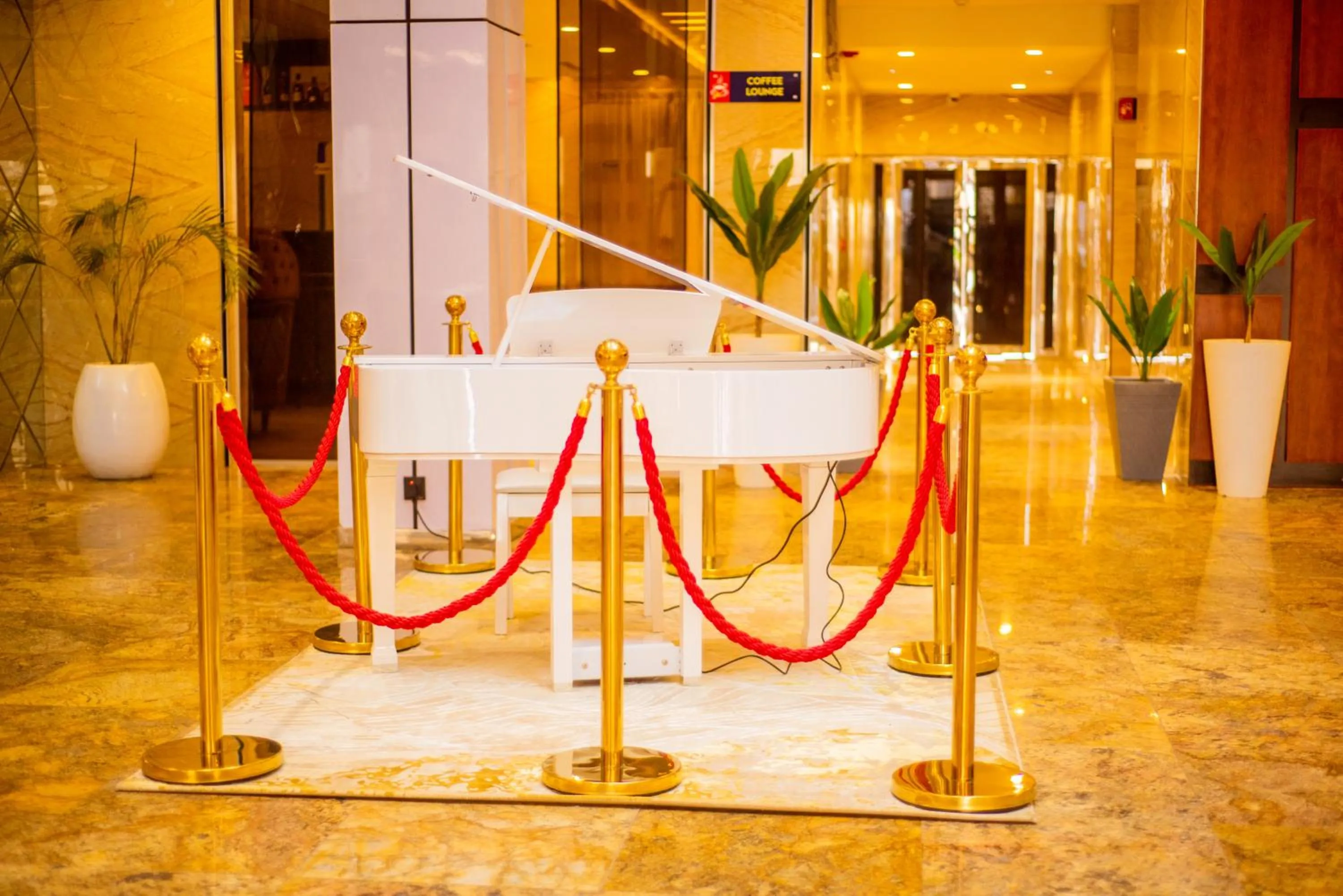 Lobby or reception in Boulevard Owerri Hotel