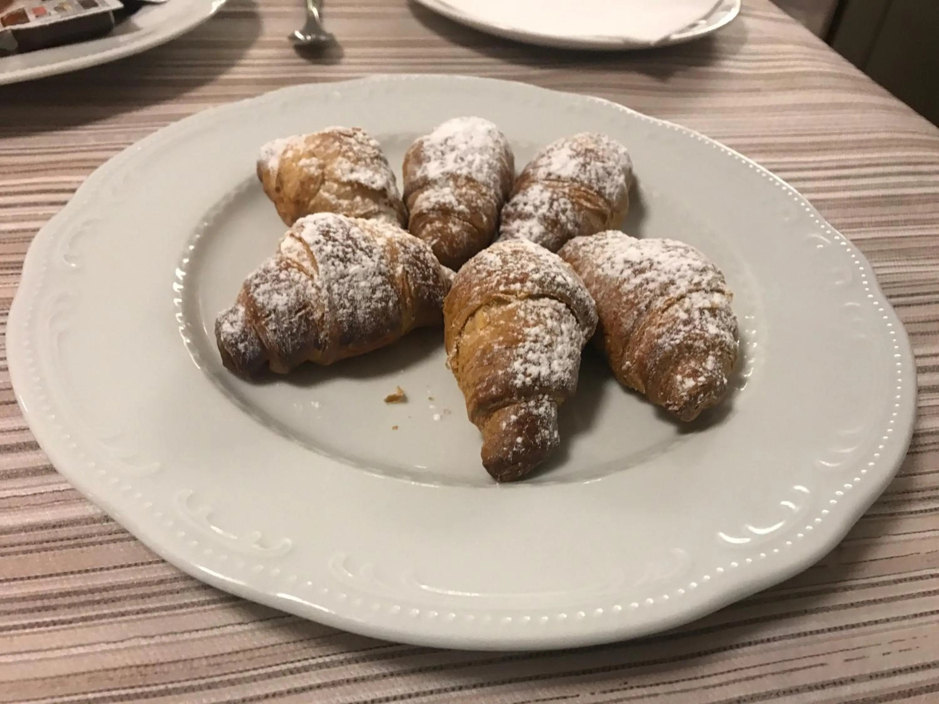 Italian breakfast in Villa D'Anzi B&B