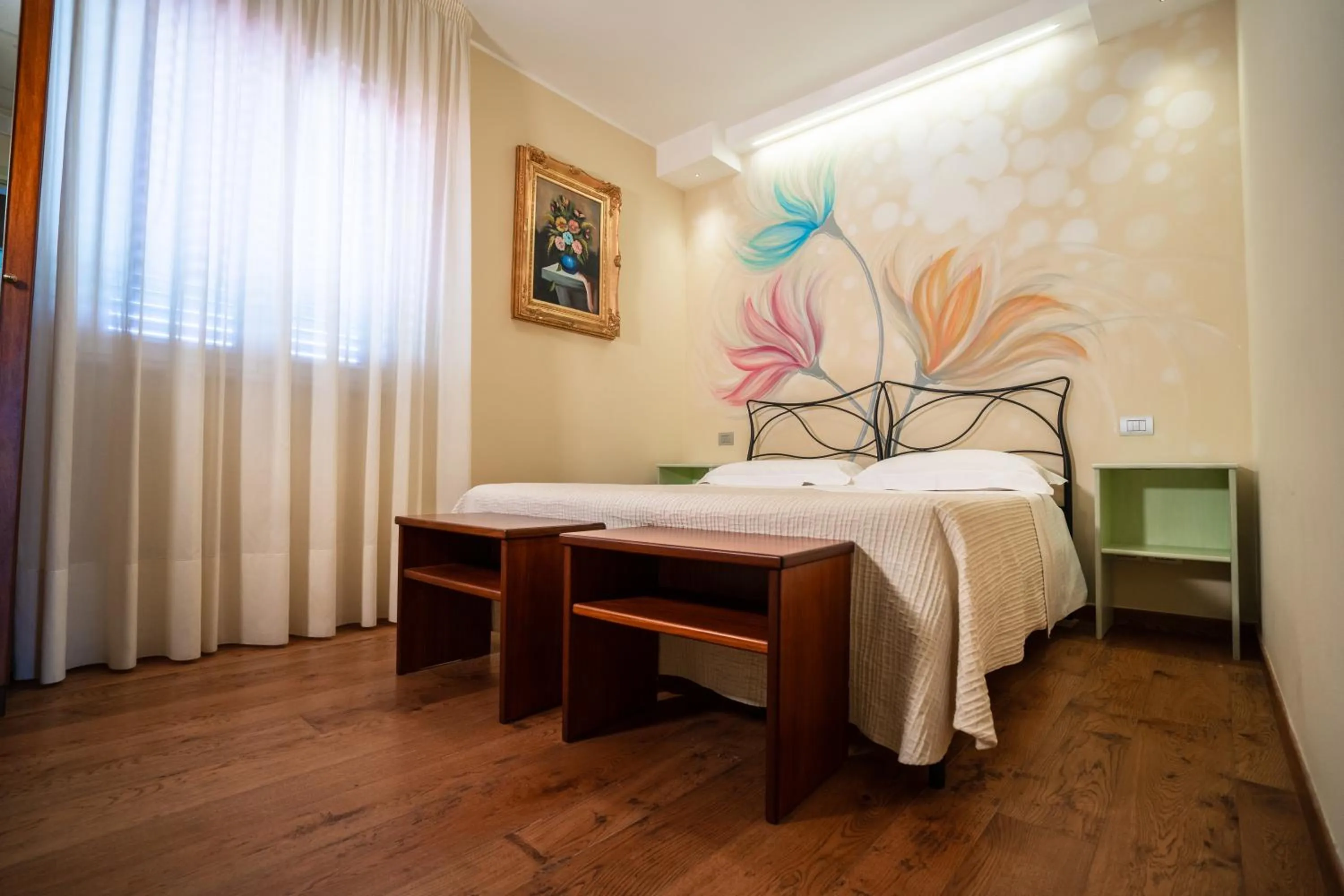 Bed in Villa D'Anzi B&B