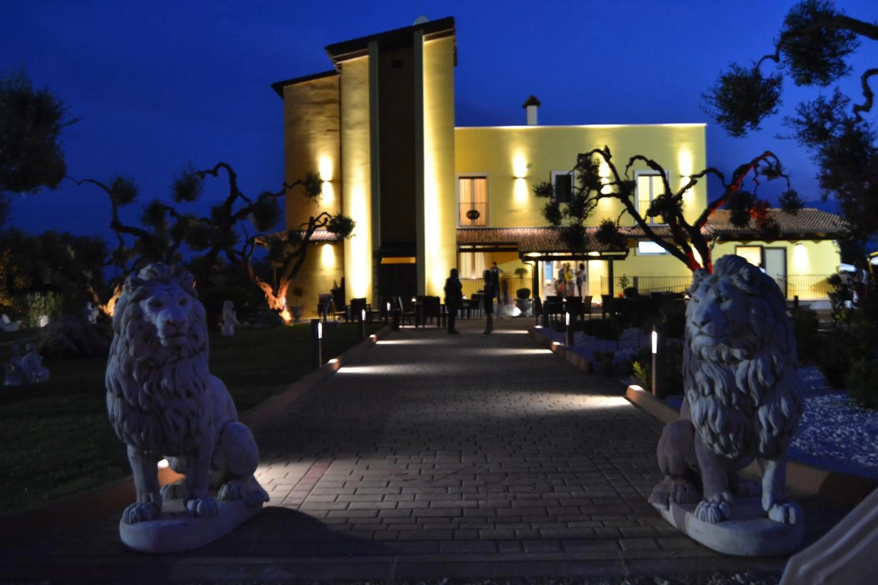 Garden in Villa D'Anzi B&B