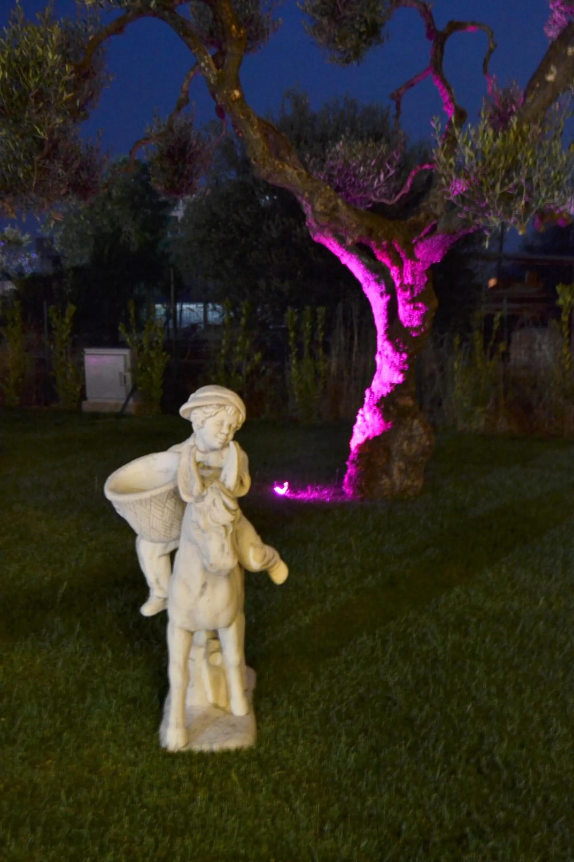 Decorative detail in Villa D'Anzi B&B