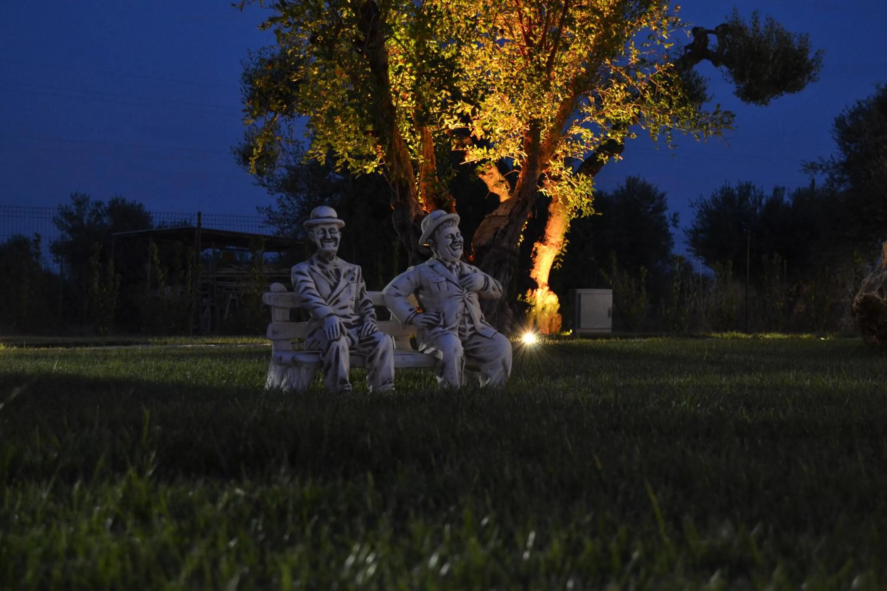 Decorative detail in Villa D'Anzi B&B