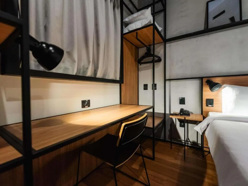 Bedroom, Bed in ibis Tubarão