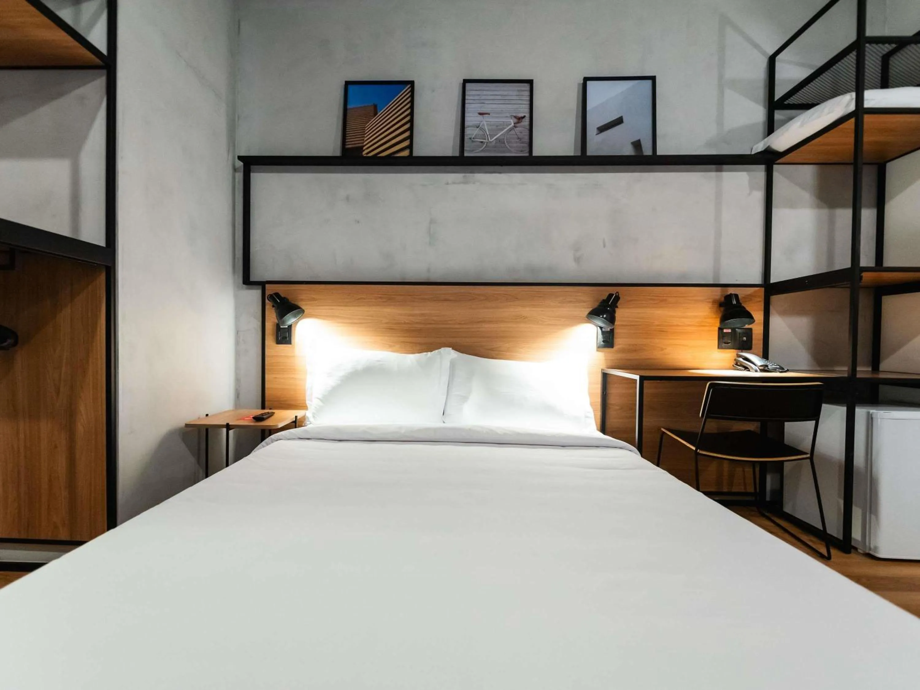 Bedroom, Bed in ibis Tubarão