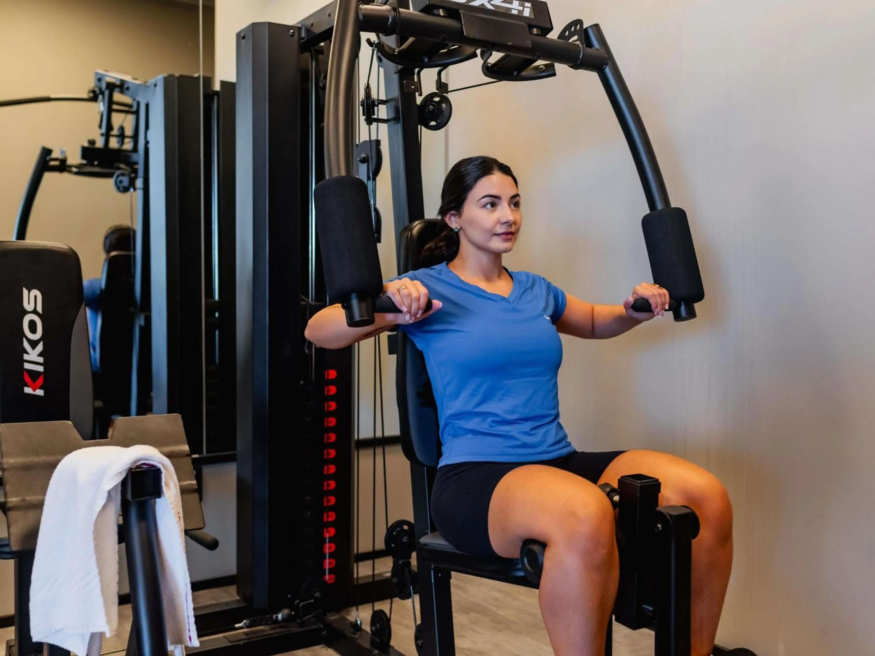 Fitness centre/facilities in ibis Tubarão