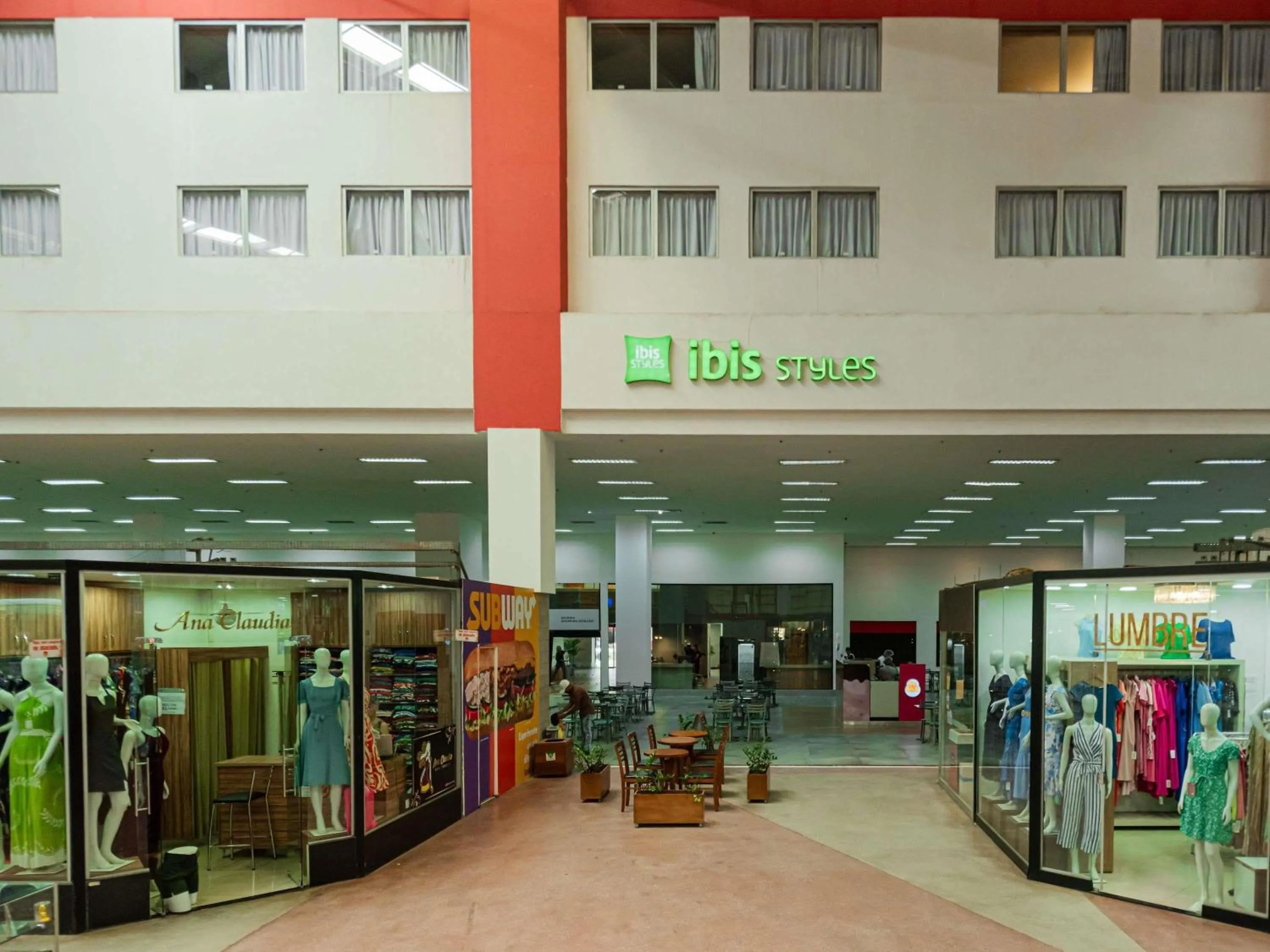 Property building in ibis Styles Goiânia Shopping Estação
