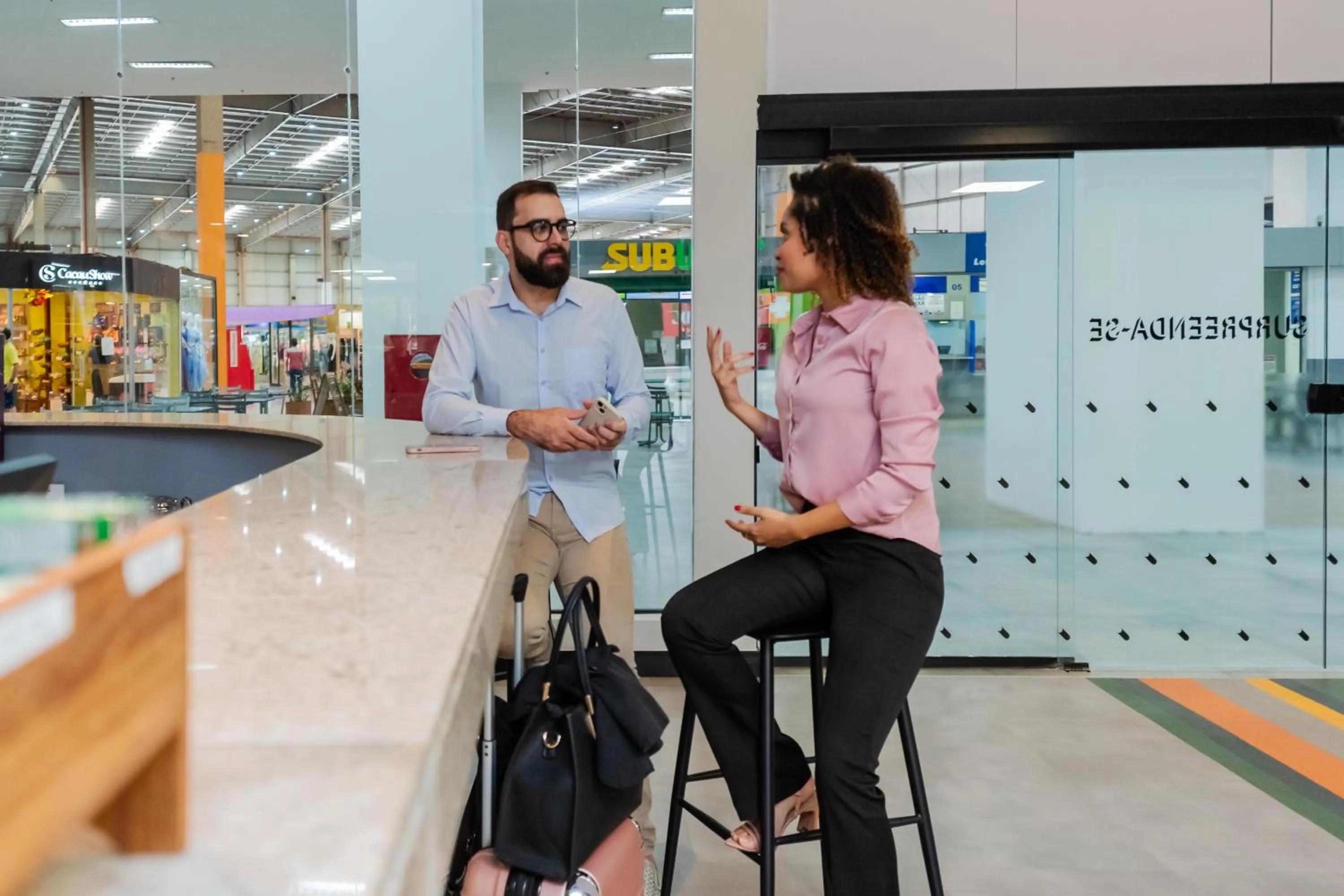 People in ibis Styles Goiânia Shopping Estação