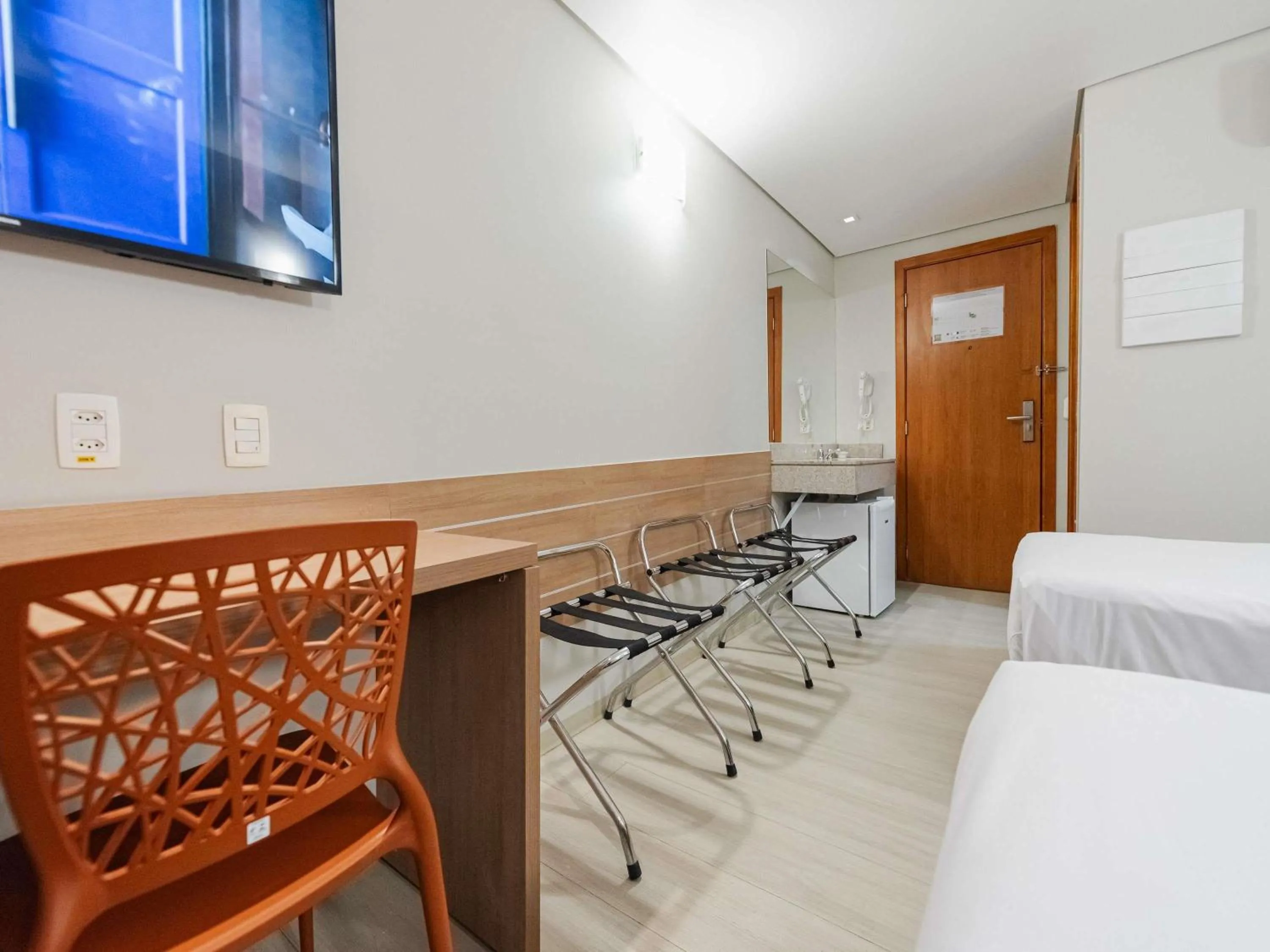 Bedroom, Bed in ibis Styles Goiânia Shopping Estação