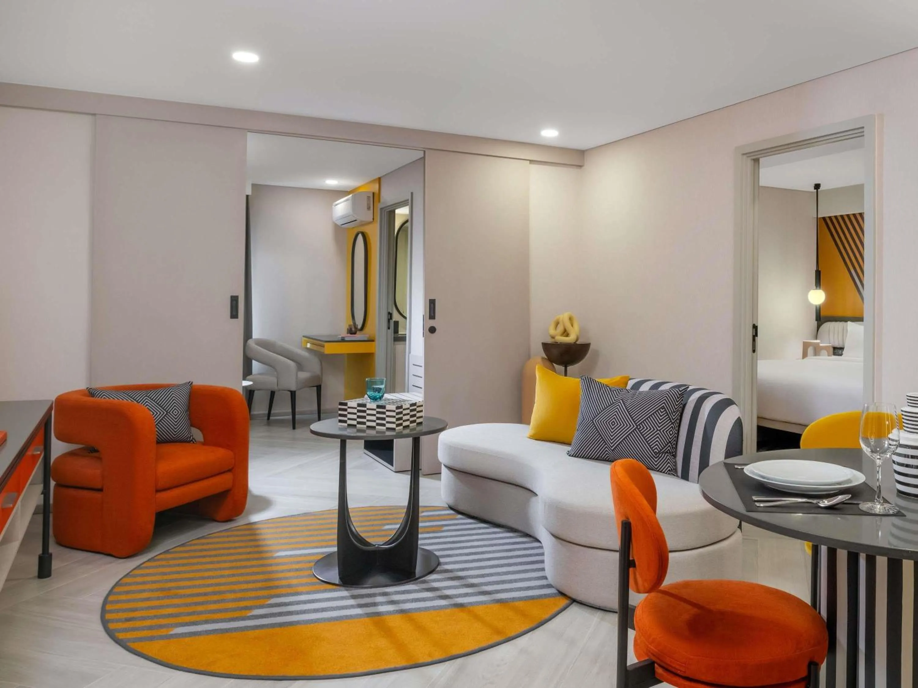 Bedroom in TRIBE Living Bangkok Sukhumvit 39 by AccorHotels