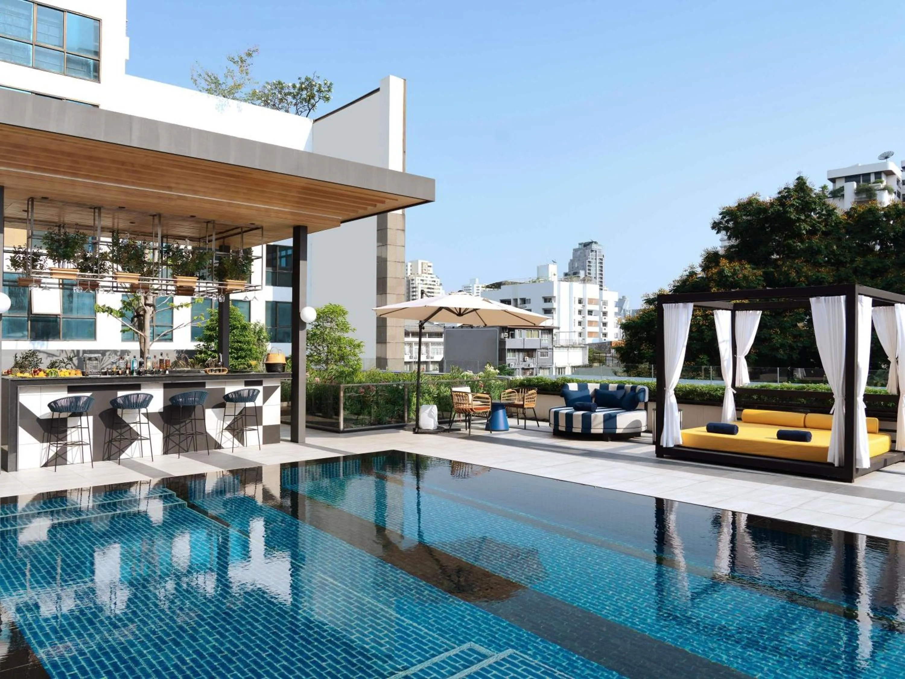 Lounge or bar in TRIBE Living Bangkok Sukhumvit 39 by AccorHotels