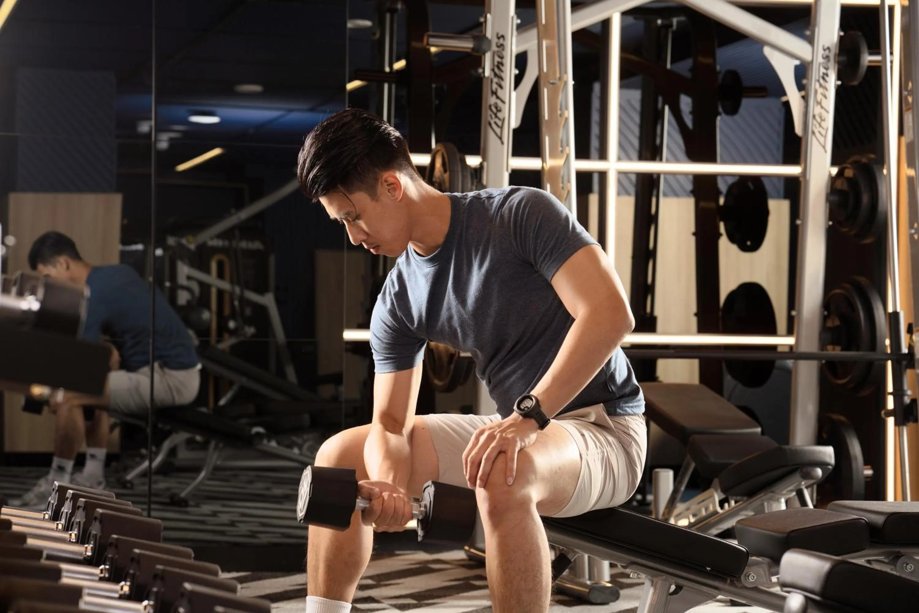 Fitness centre/facilities in TRIBE Living Bangkok Sukhumvit 39 by AccorHotels