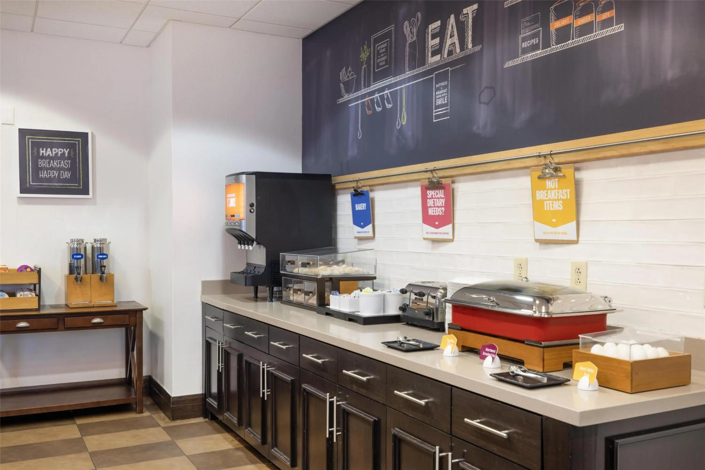 Breakfast in Hampton Inn Lewiston-Auburn