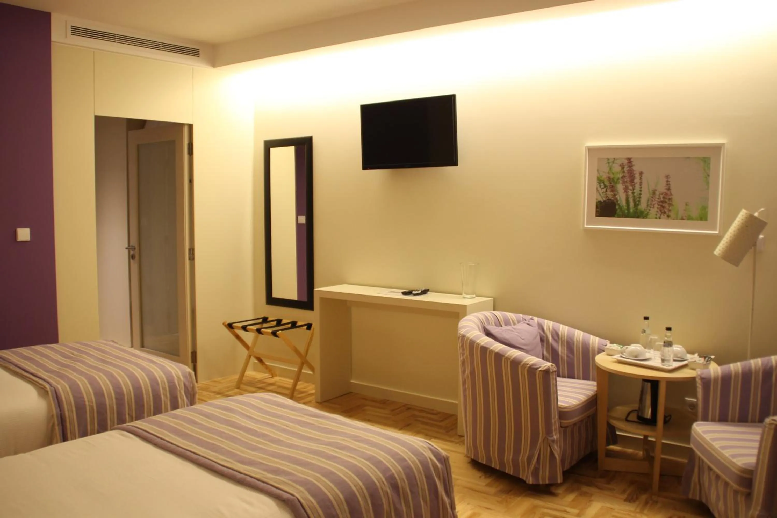 Coffee/tea facilities, Bed in Hotel Rural Misarela