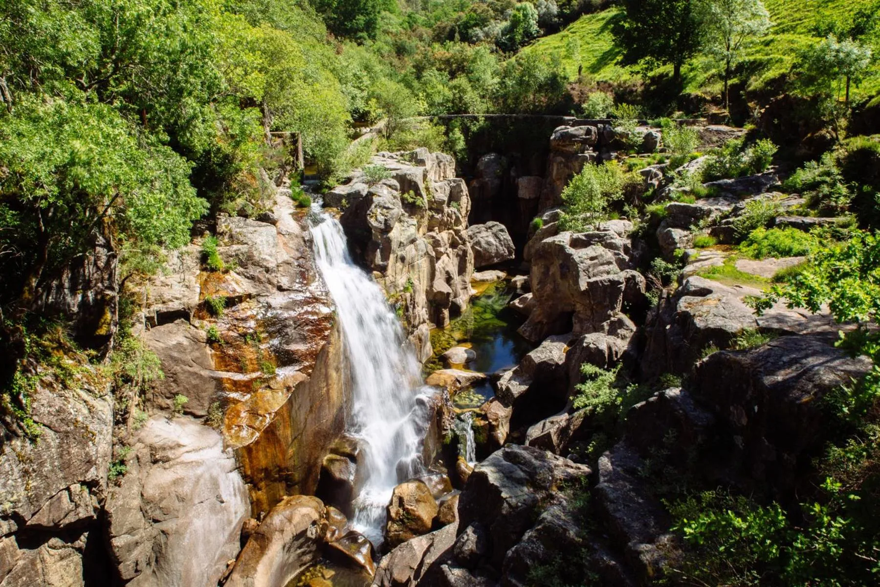 Natural landscape in Hotel Rural Misarela