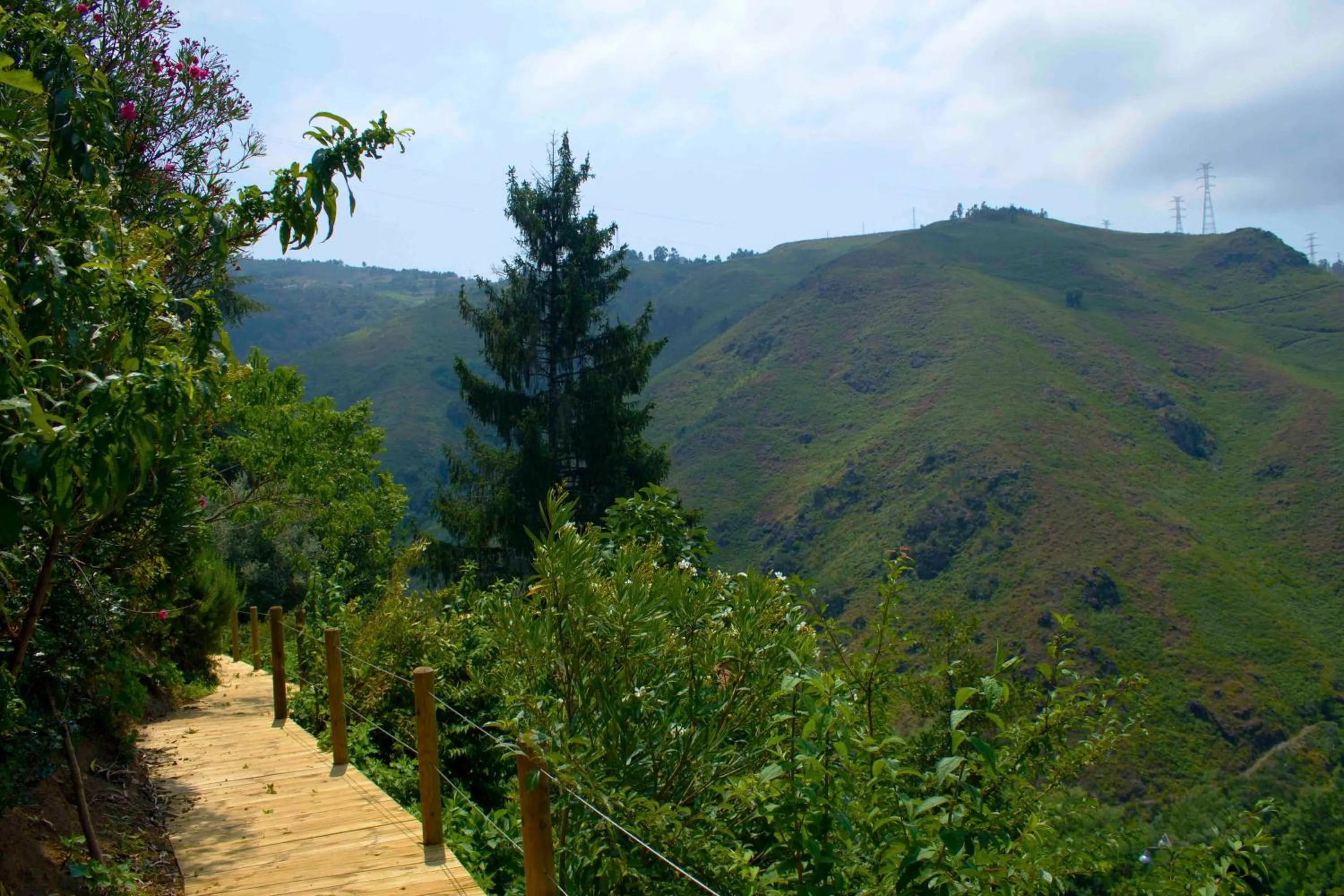 Garden in Hotel Rural Misarela