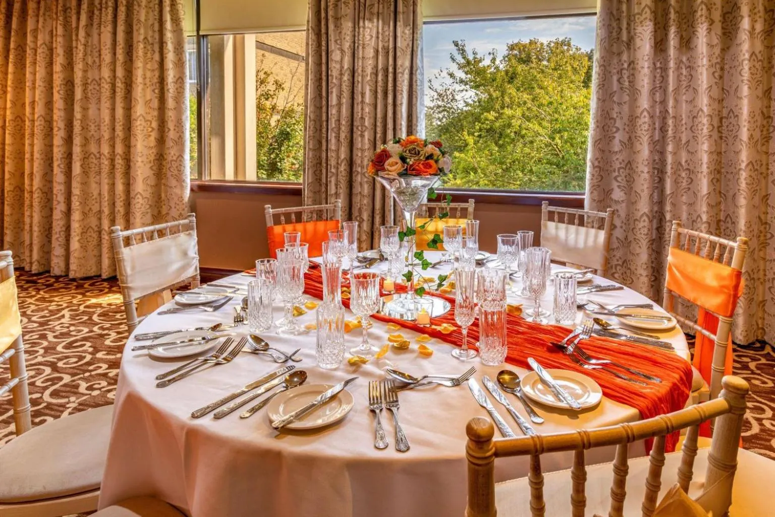 wedding in Britannia Leeds Bradford Airport