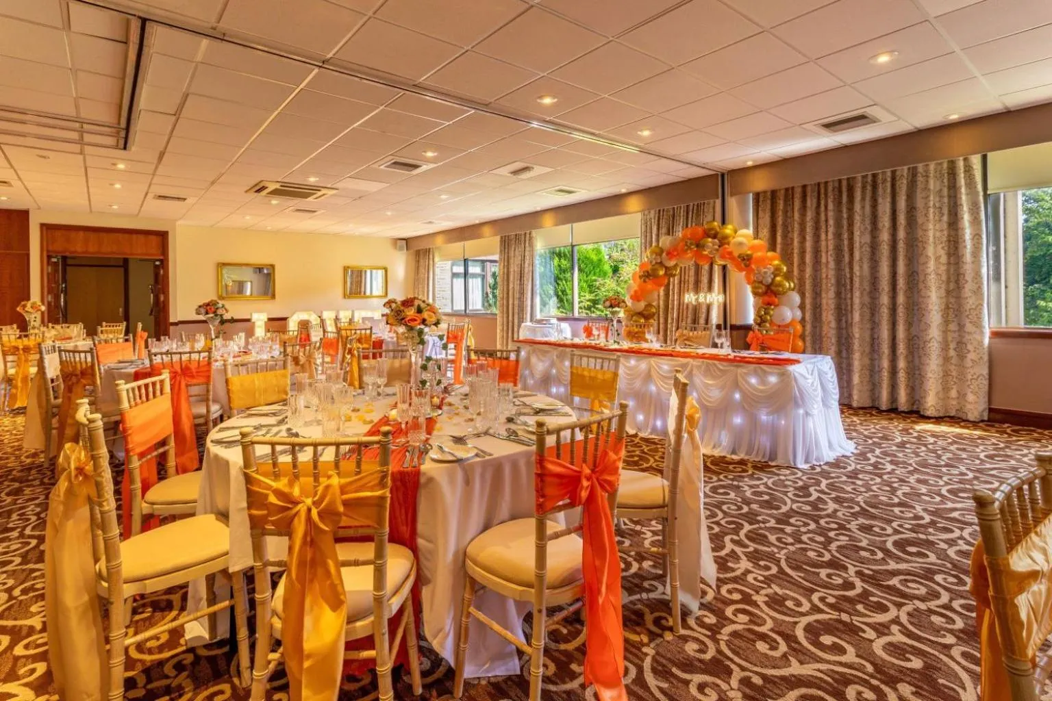 wedding in Britannia Leeds Bradford Airport