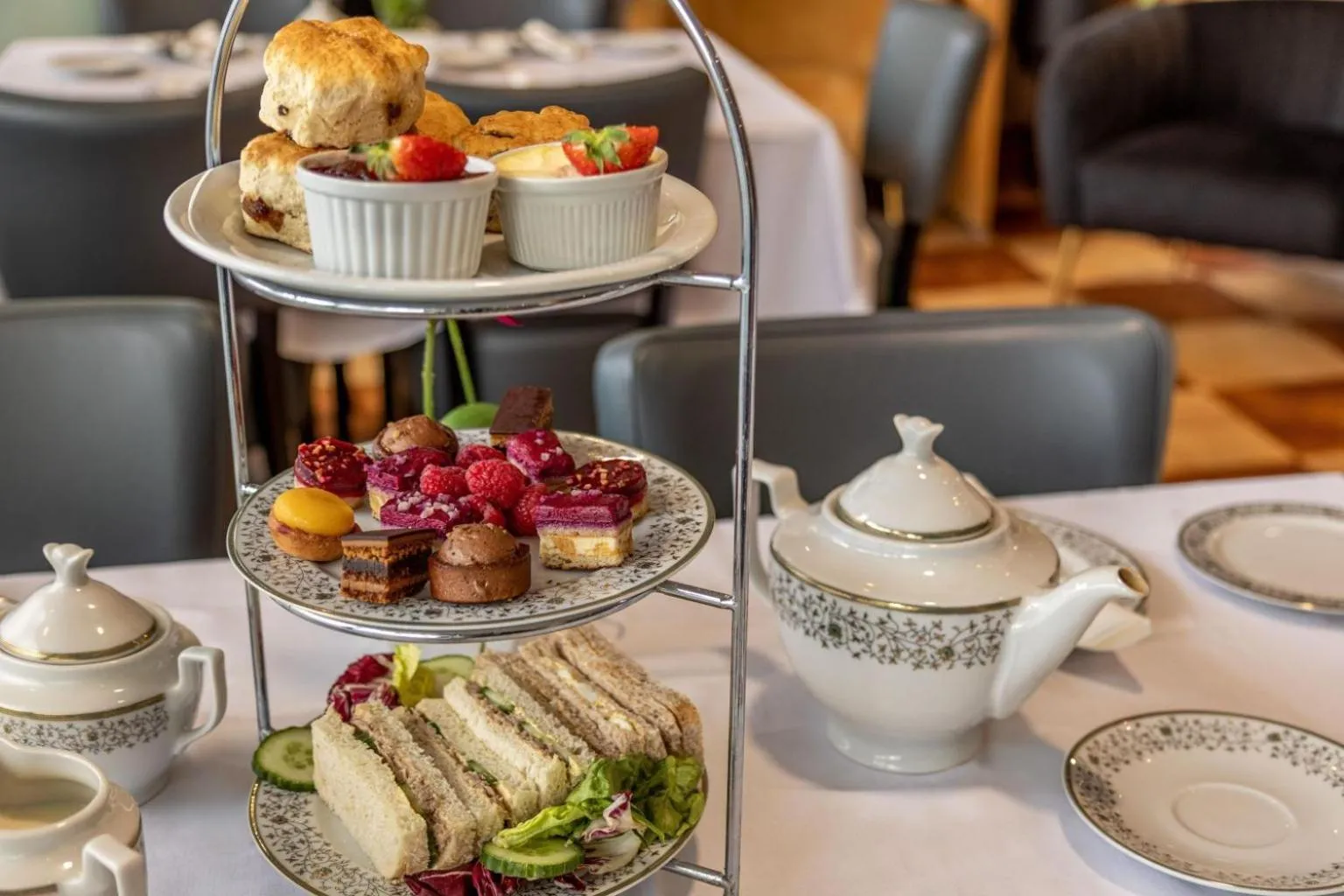 Food close-up in Britannia Leeds Bradford Airport