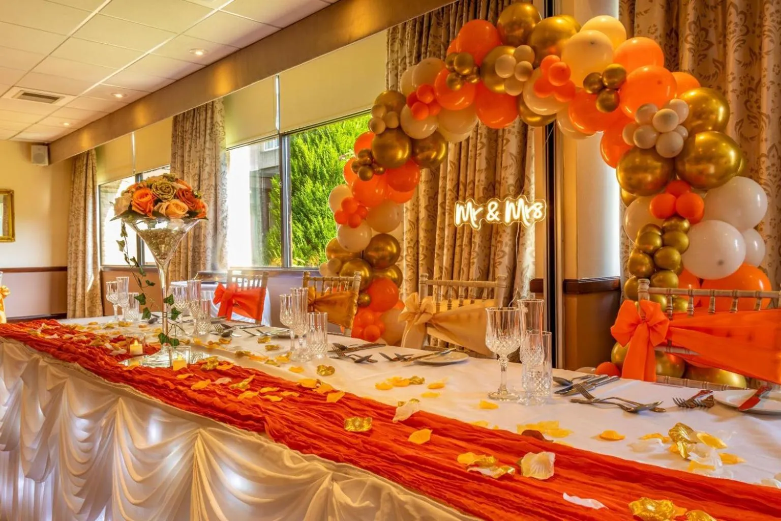 wedding in Britannia Leeds Bradford Airport