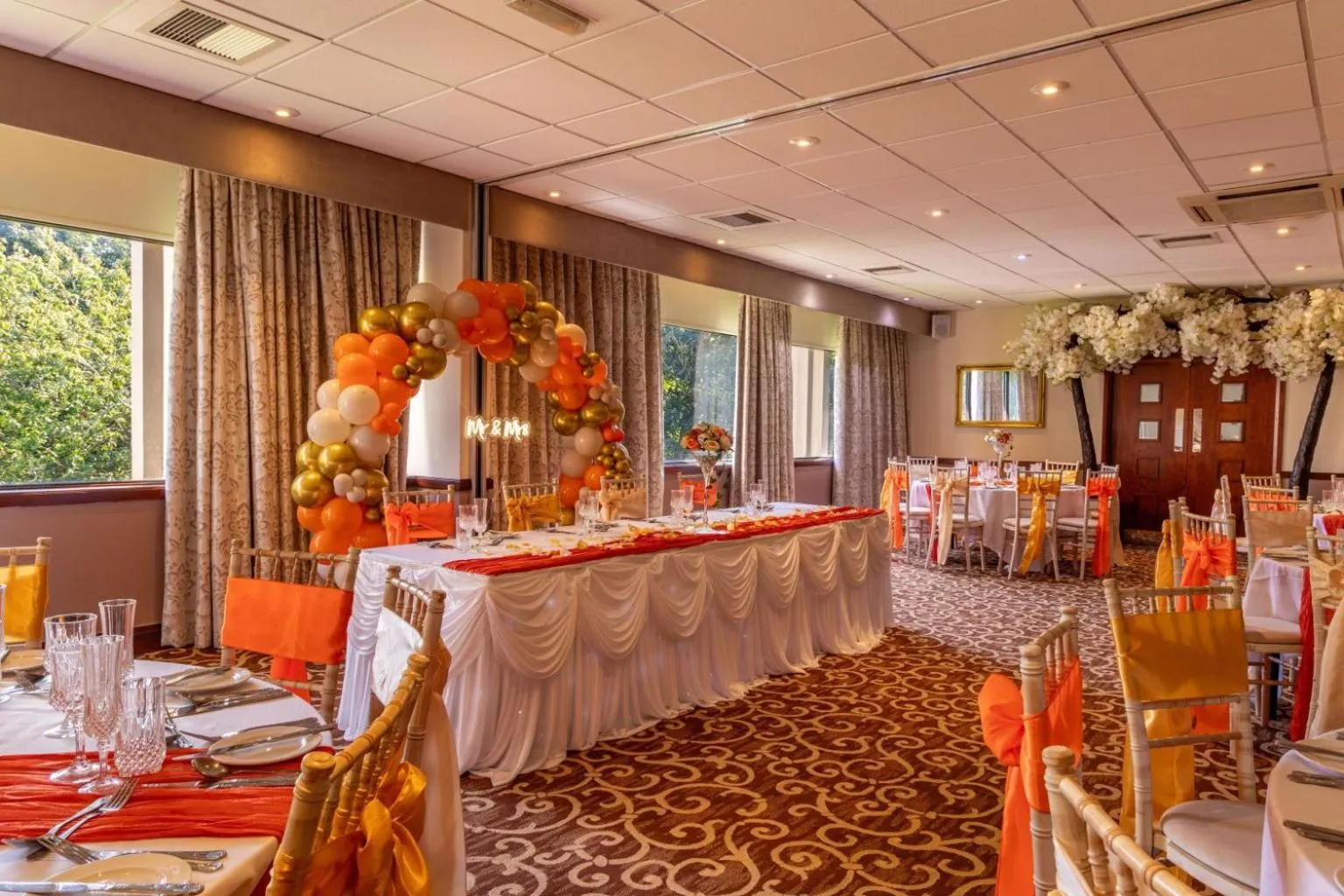 wedding in Britannia Leeds Bradford Airport