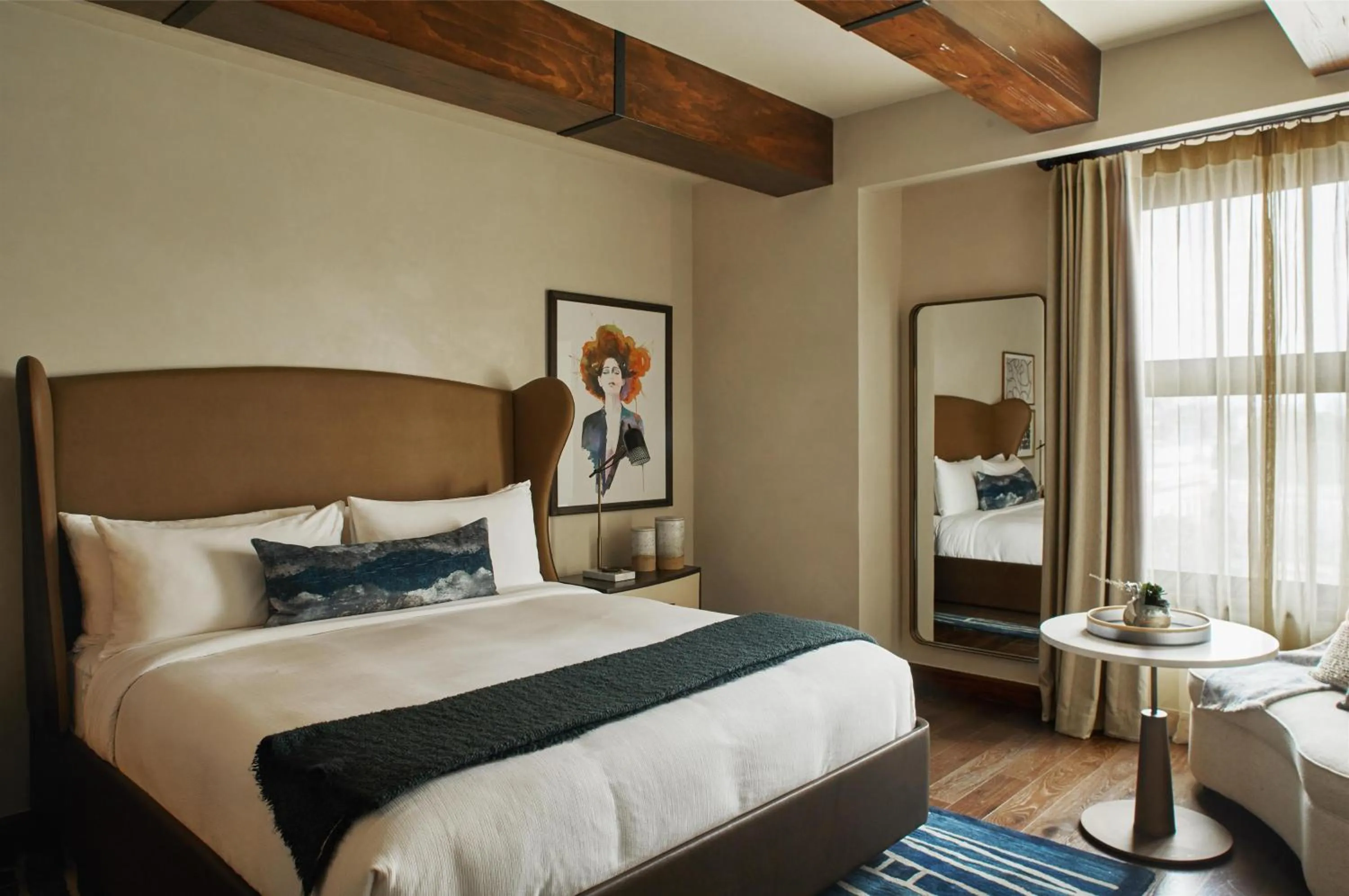 Bed in Hotel Figueroa, Unbound Collection by Hyatt