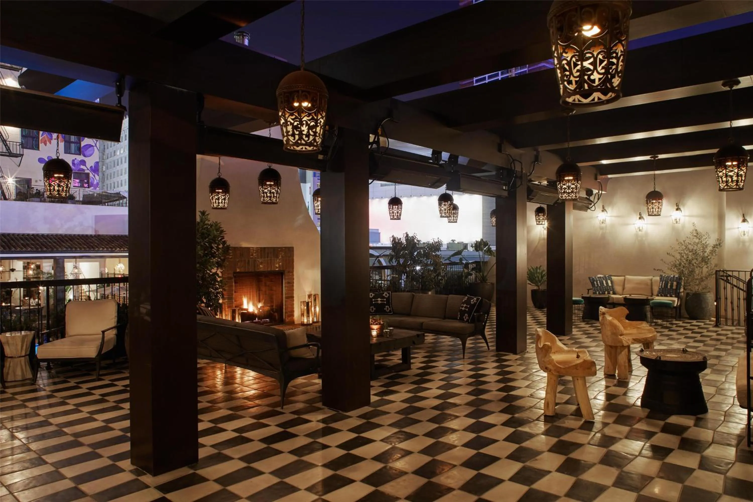 Restaurant/places to eat in Hotel Figueroa, Unbound Collection by Hyatt