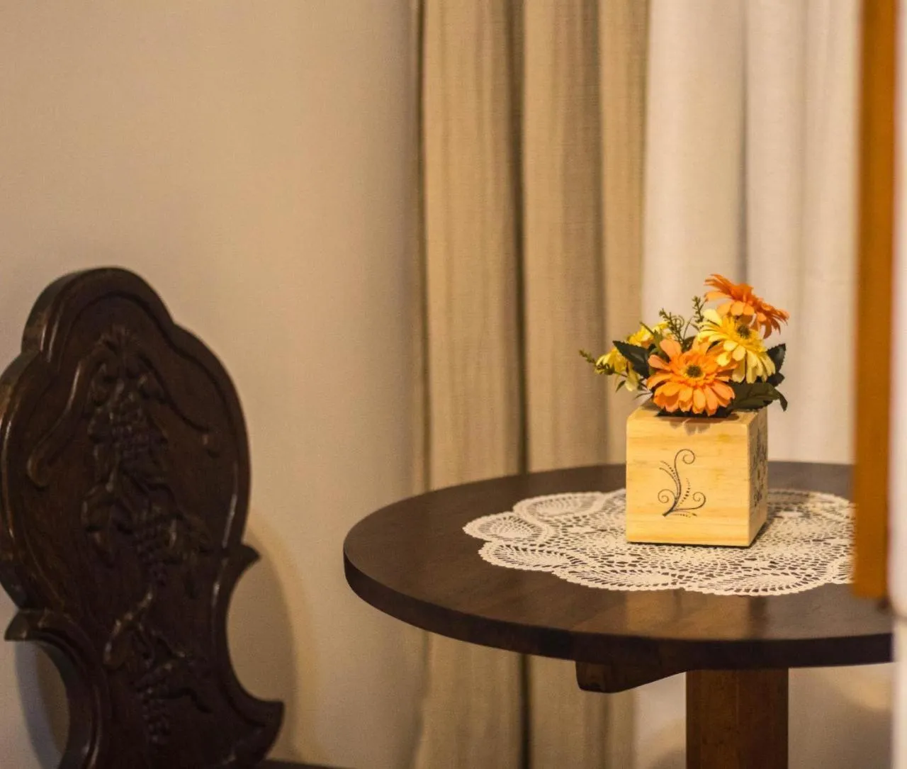 Decorative detail in Hotel Schneider