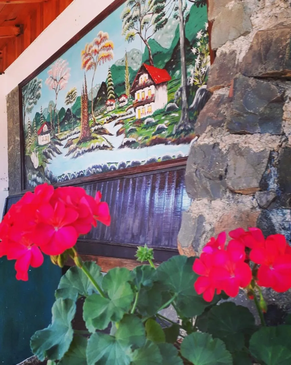 Garden in Hotel Schneider