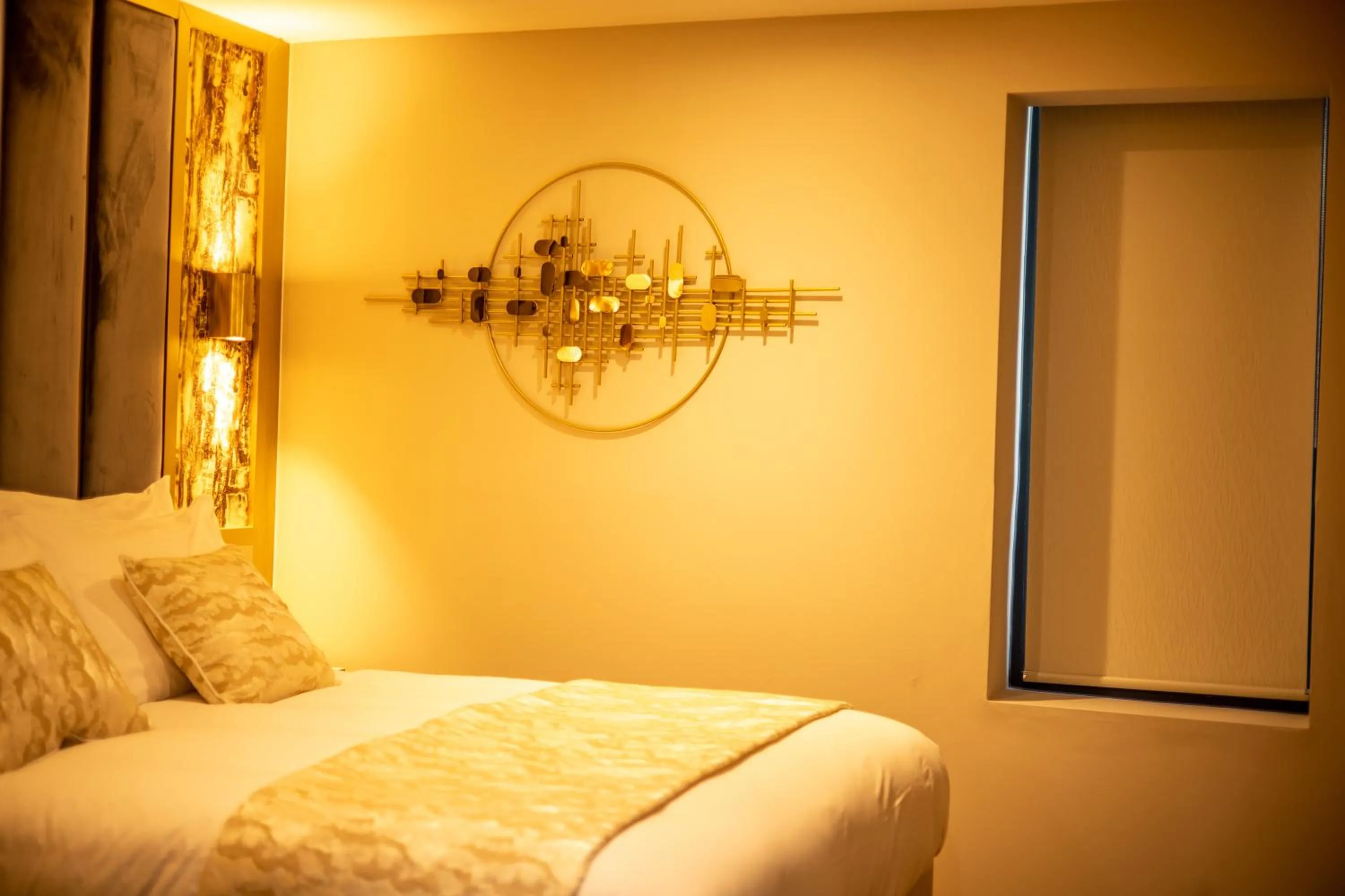 Bed in Hotel Holloway