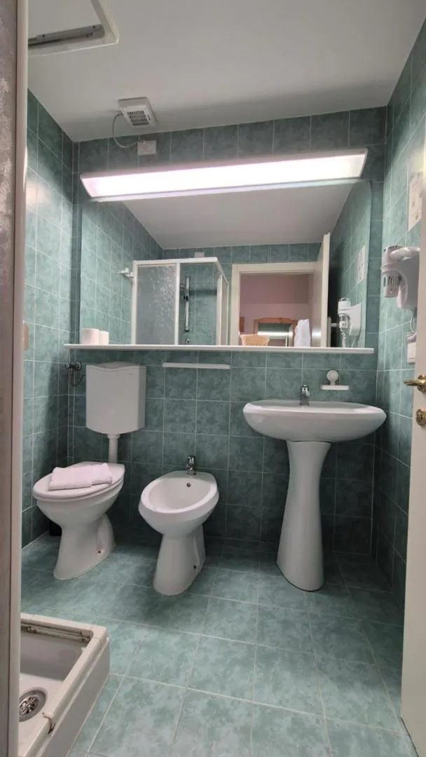 Toilet in Hotel Saisera