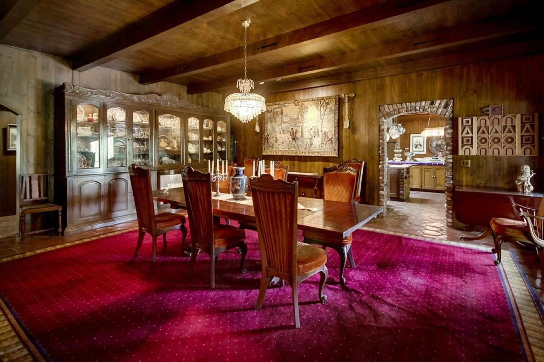 Dining area in Vineyard Hacienda