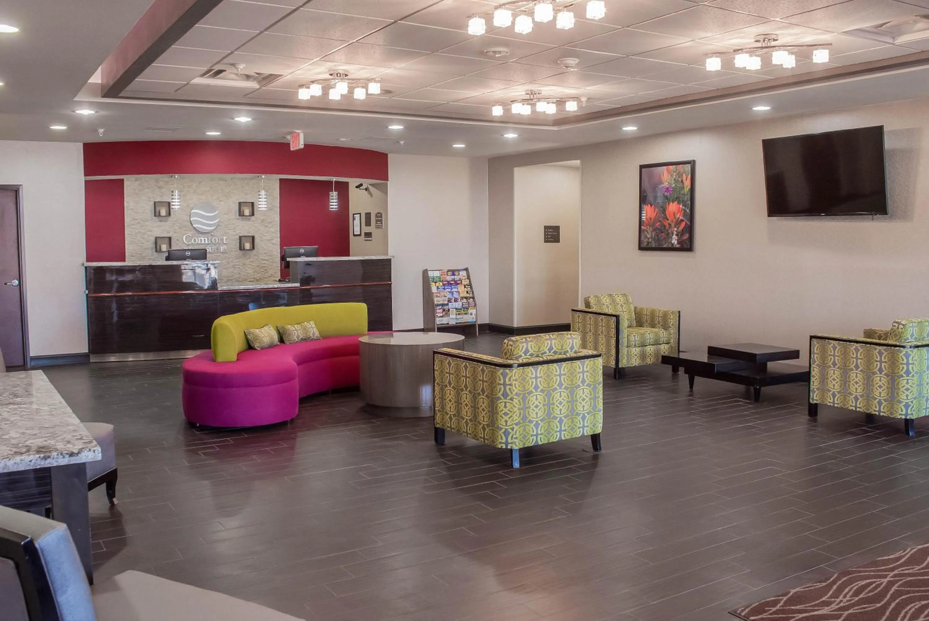 Lobby or reception in Comfort Inn & Suites Artesia