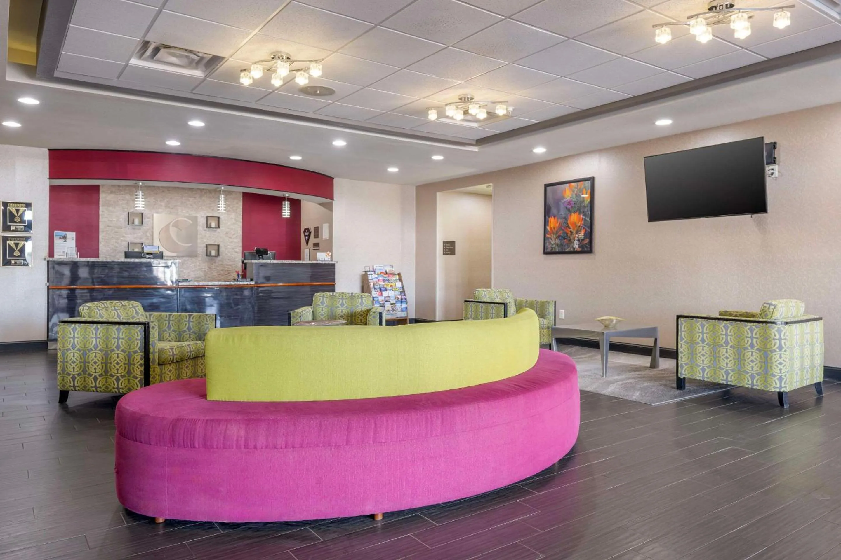 Lobby or reception in Comfort Inn & Suites Artesia