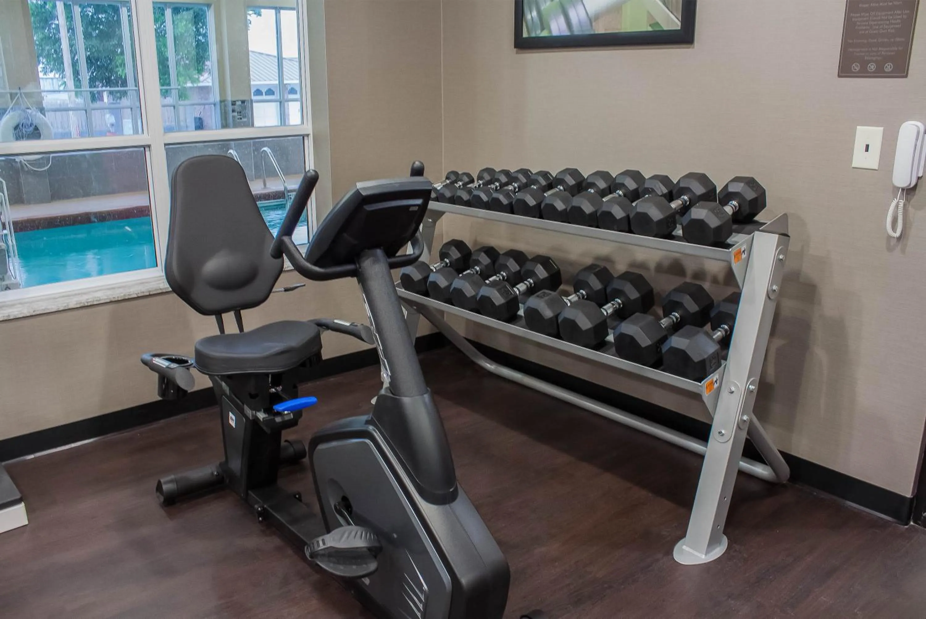 Fitness centre/facilities in Comfort Inn & Suites Artesia