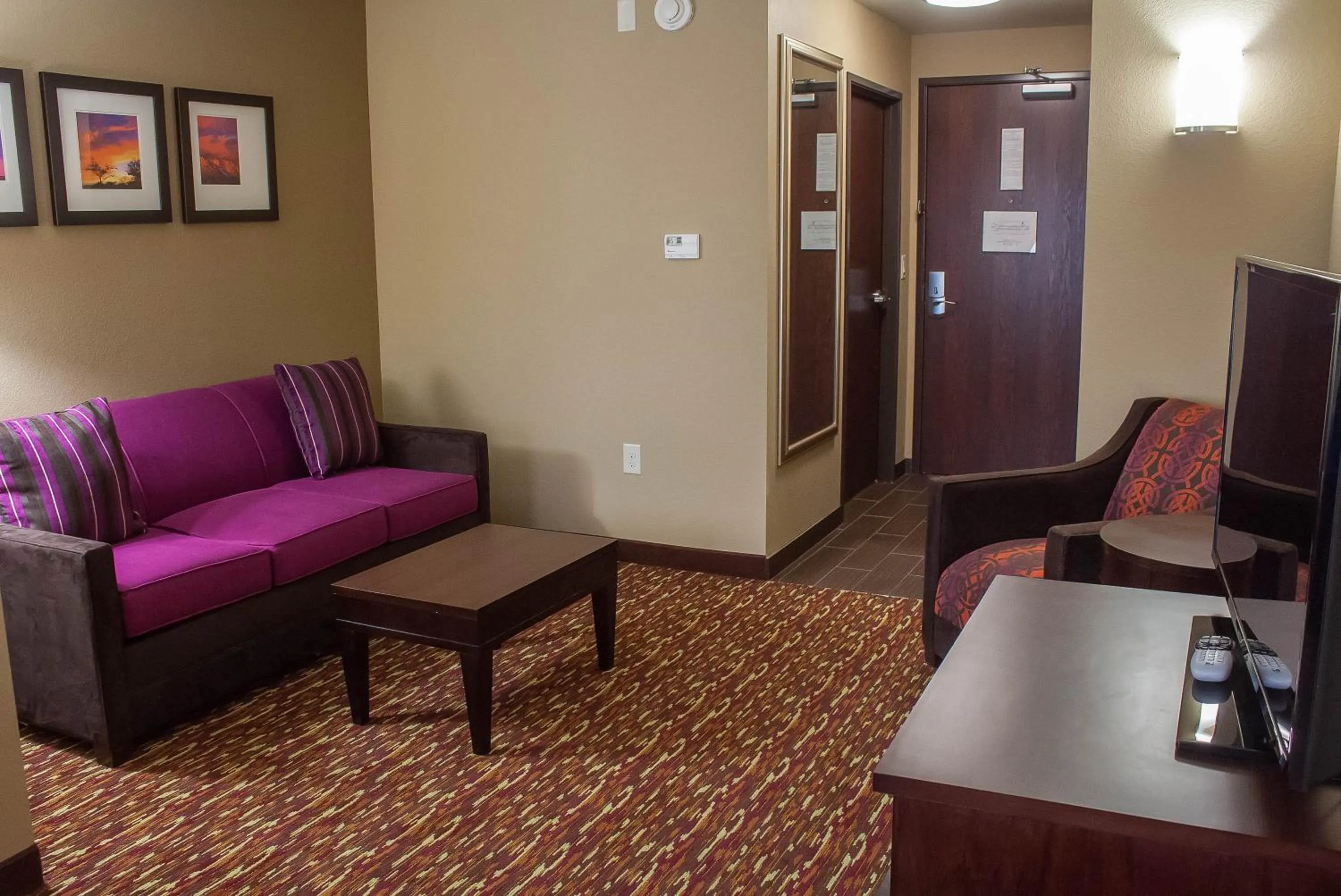 Seating area in Comfort Inn & Suites Artesia