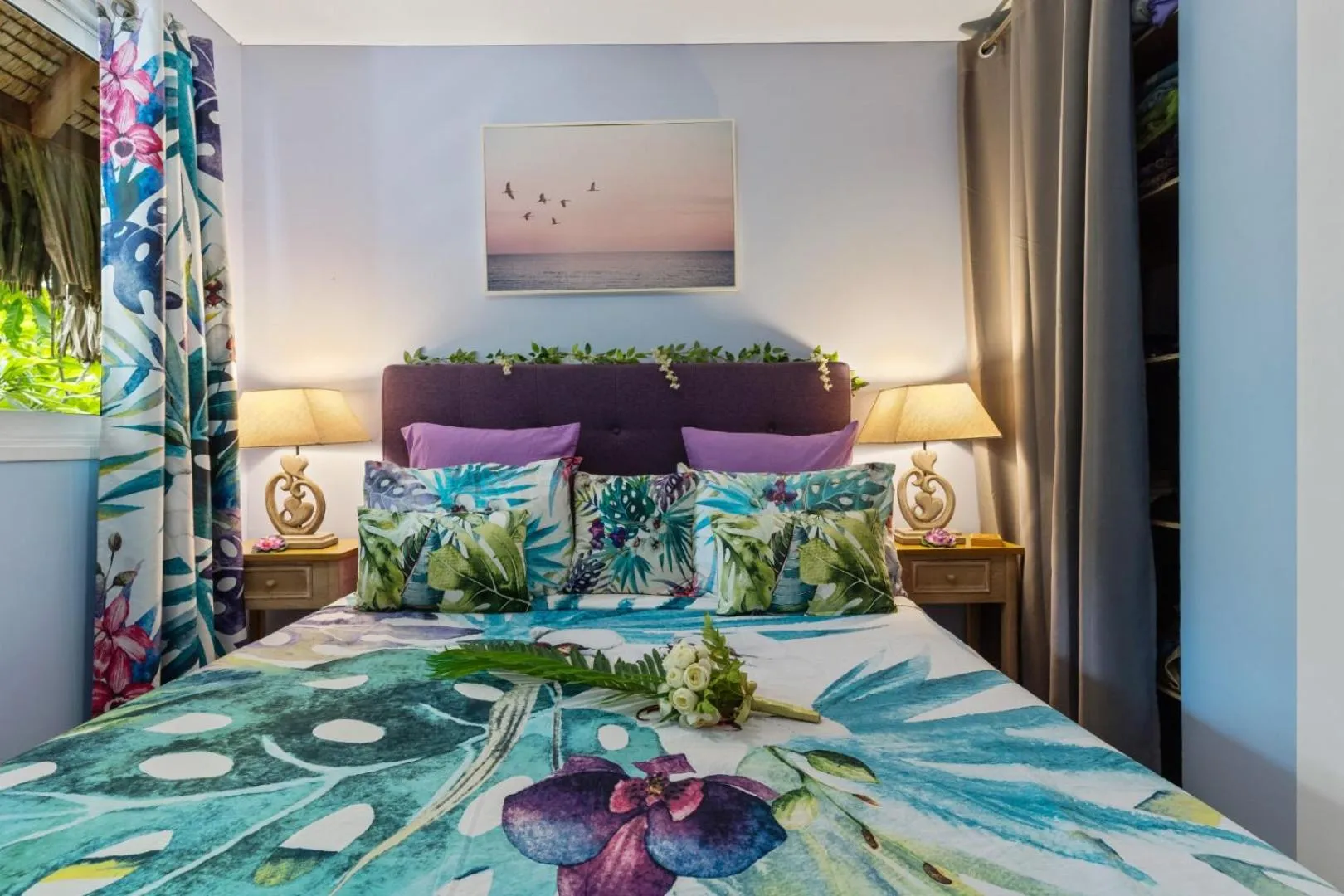 Bed in Fare Oaoa Haapiti