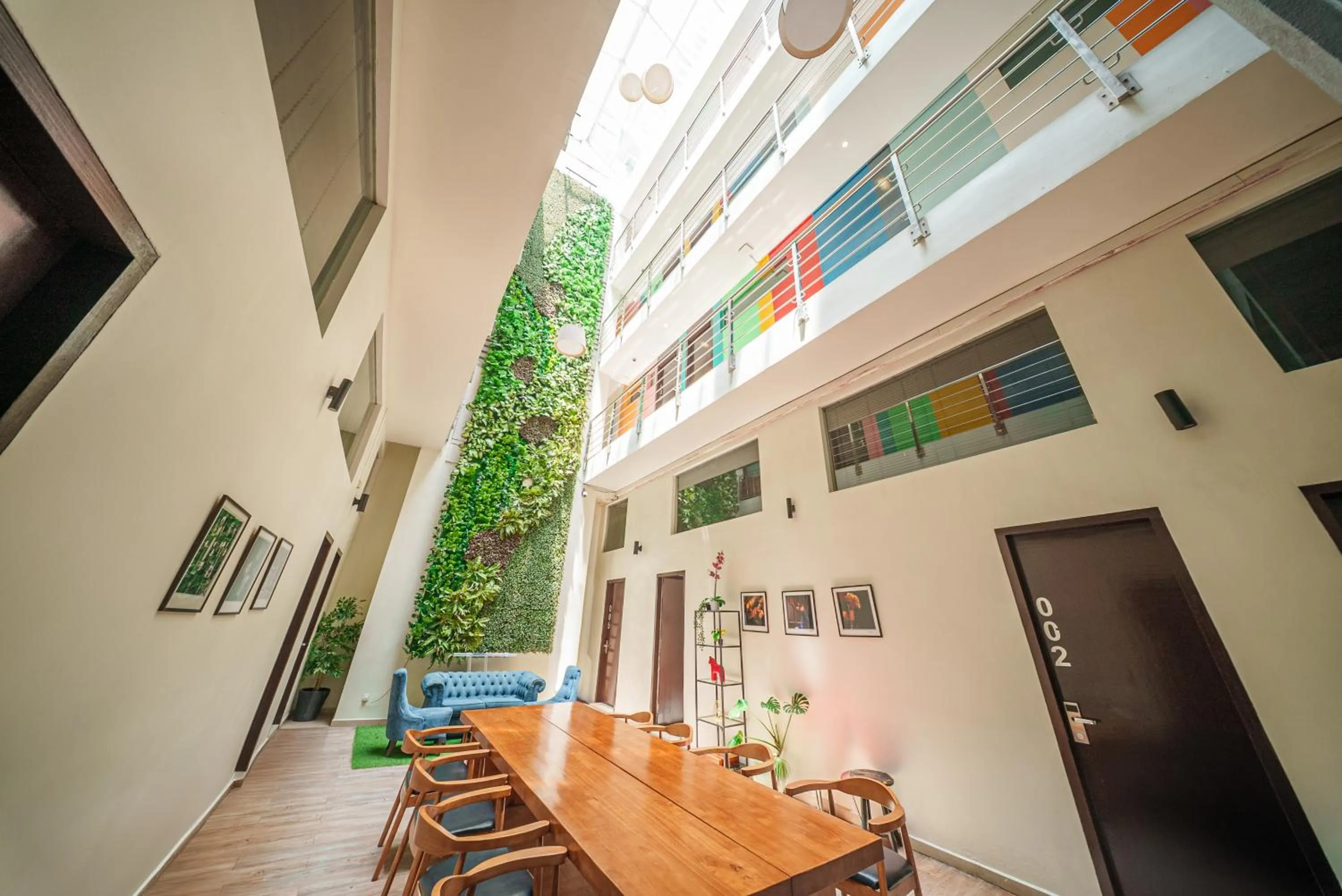 Inner courtyard view in The Mesui Hotel Bukit Bintang