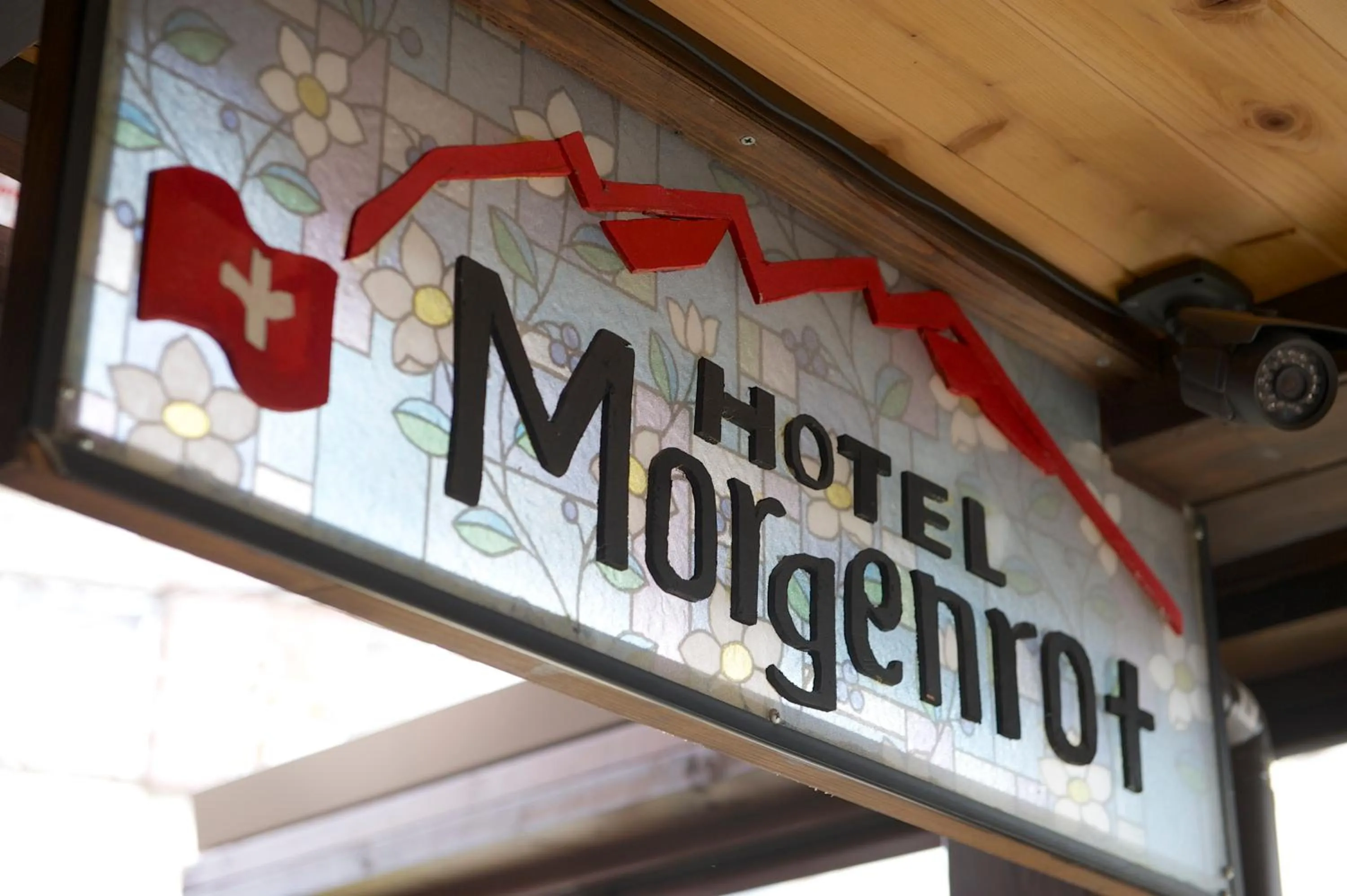 Property logo or sign in Hotel Morgenrot