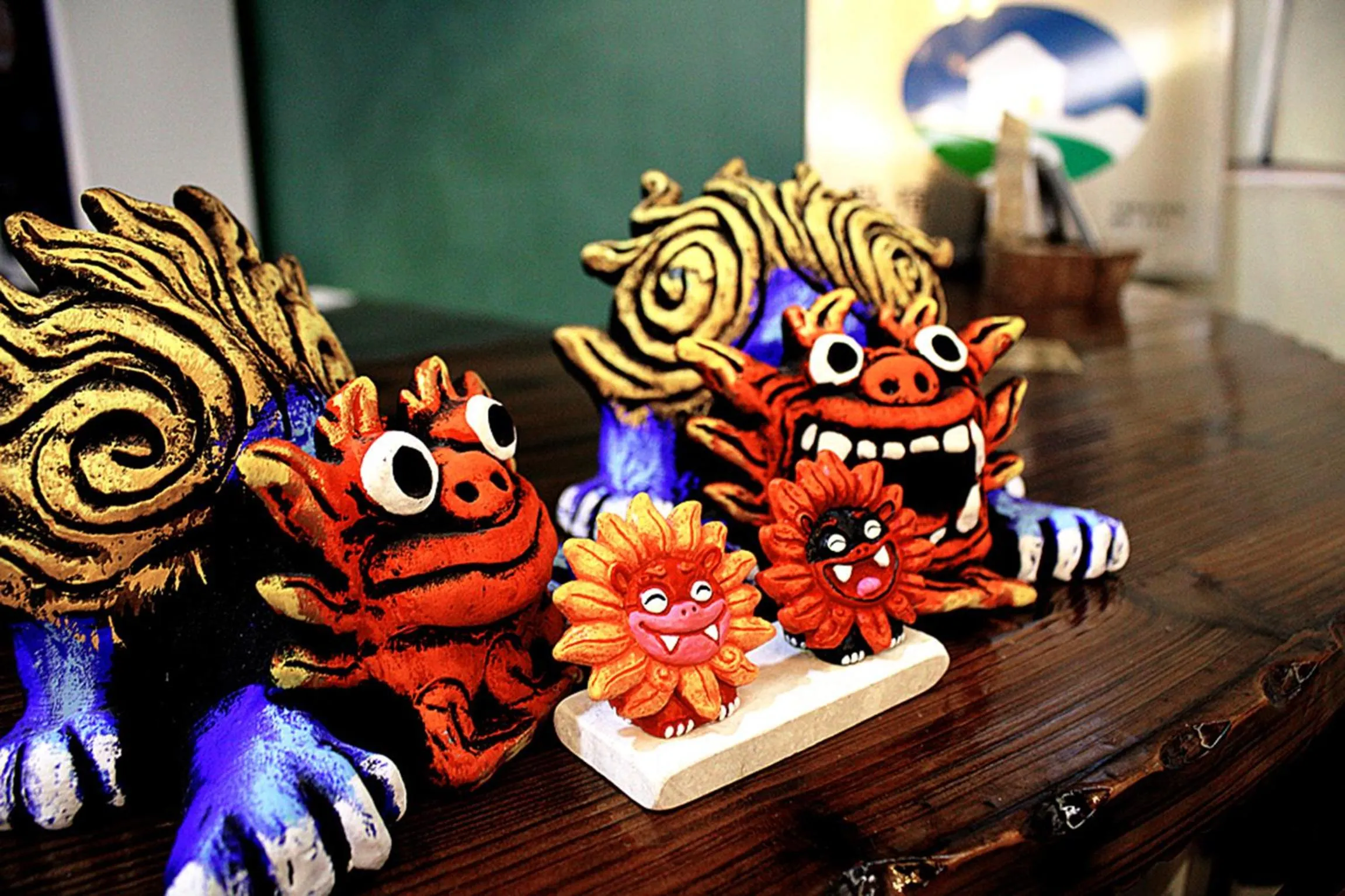 Lobby or reception in 3D Sunflower Embossed B&B