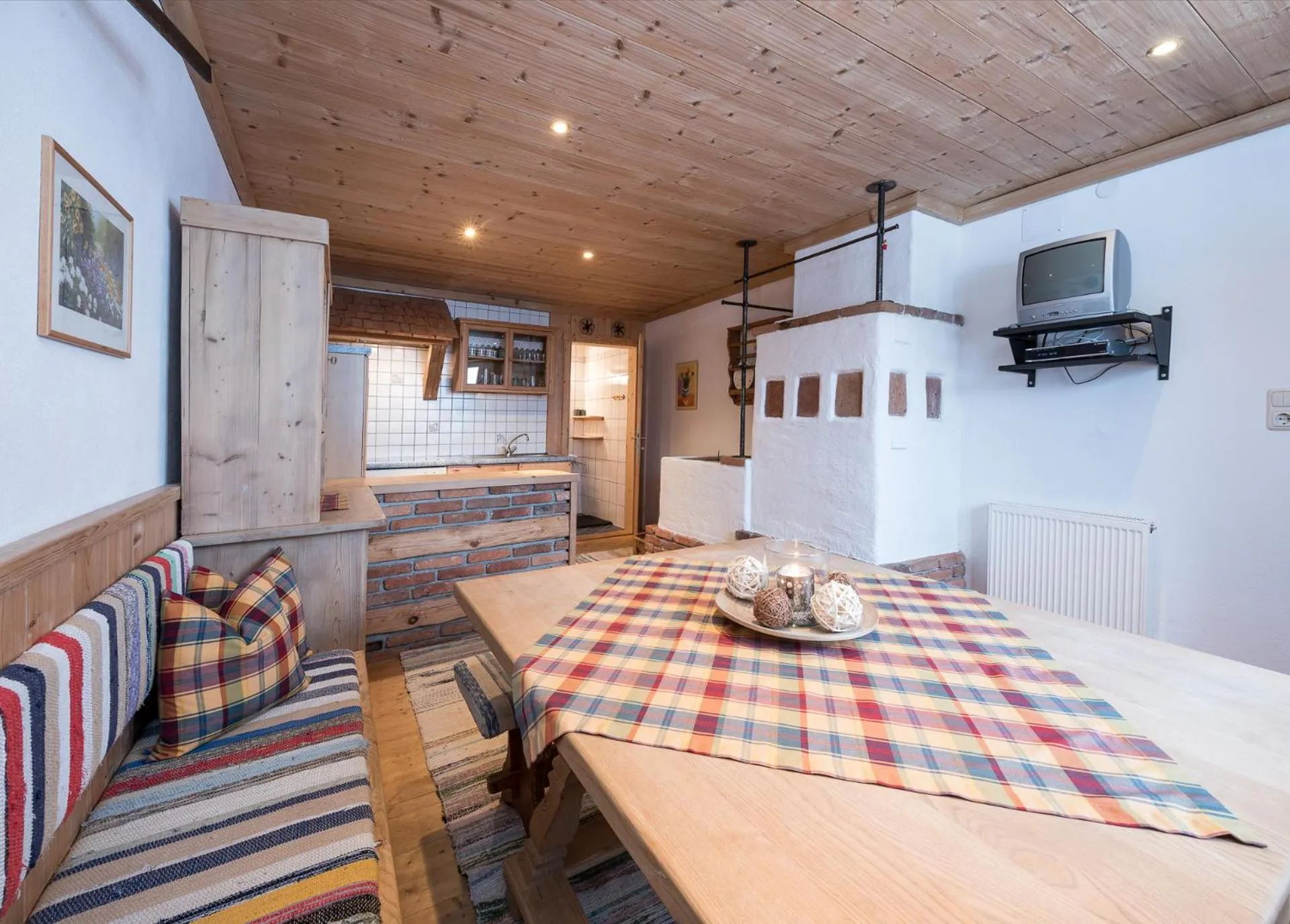 Living room in Berggasthof Biberg