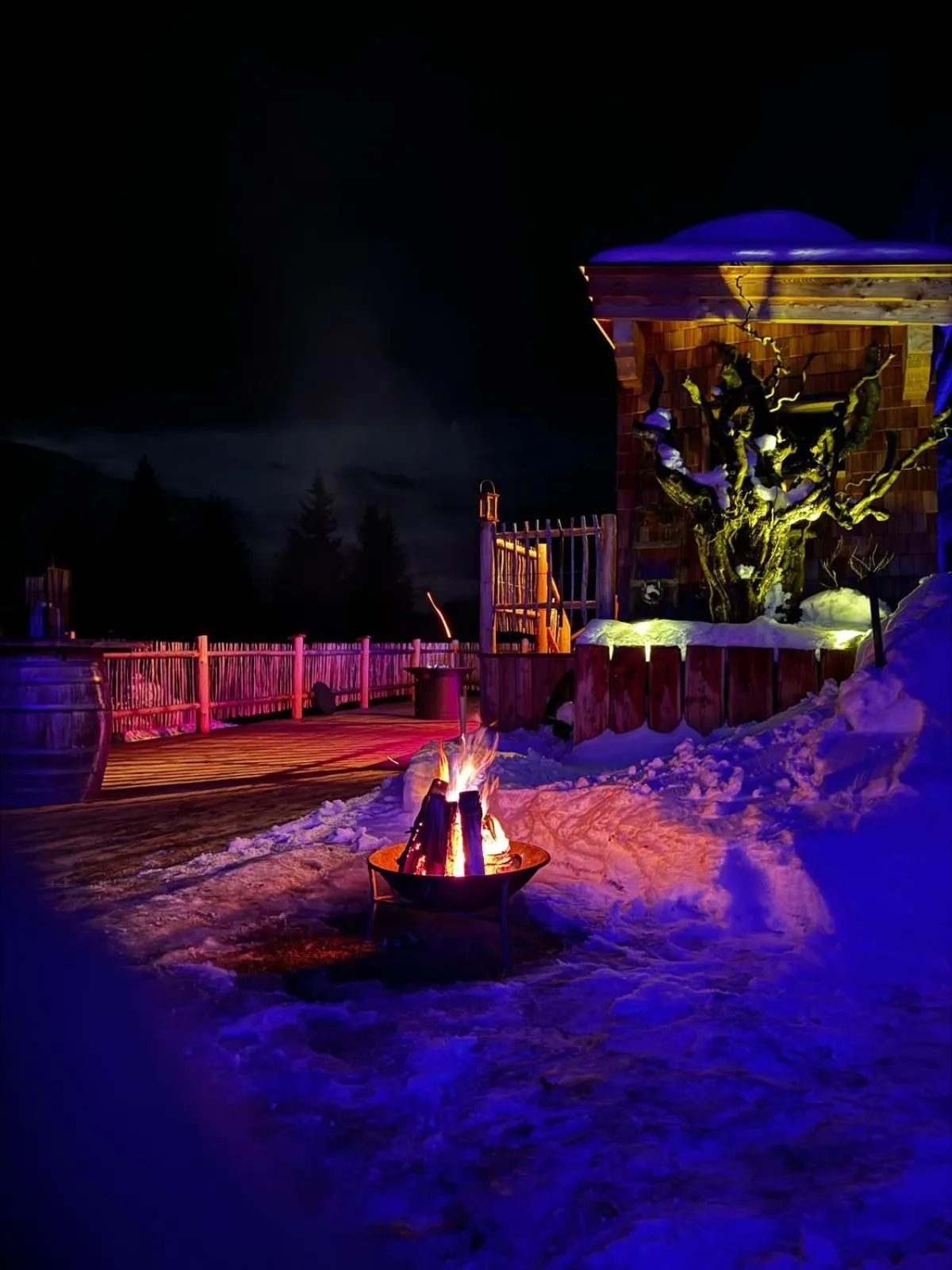Sauna in Berggasthof Biberg