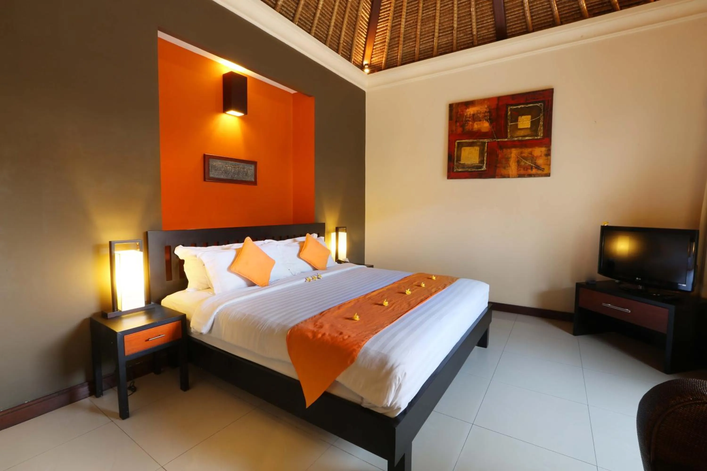 Bedroom, Bed in The Bali Bliss Villa
